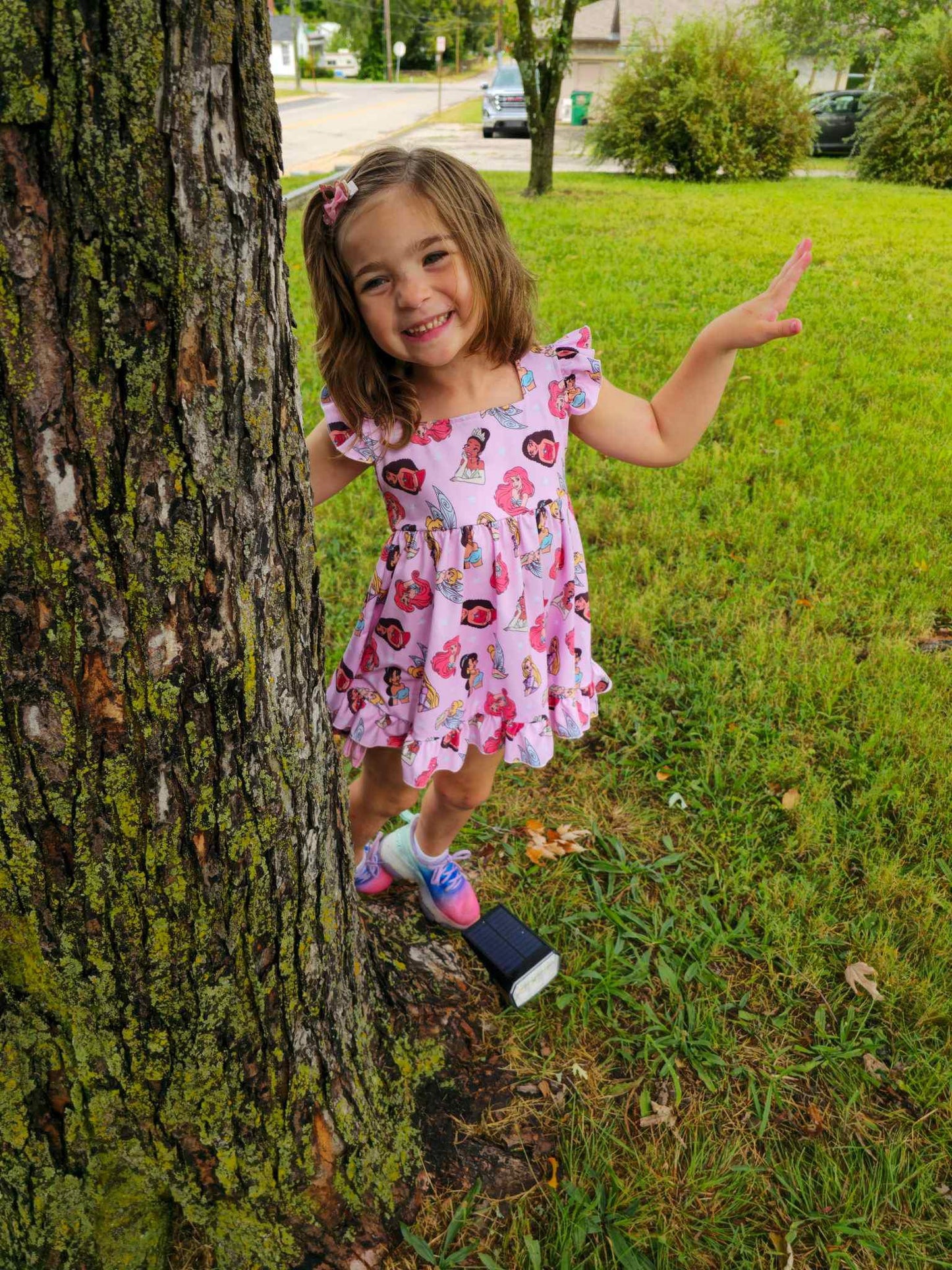 Fit for a Princess Cross Back Tunic and Shorts Set