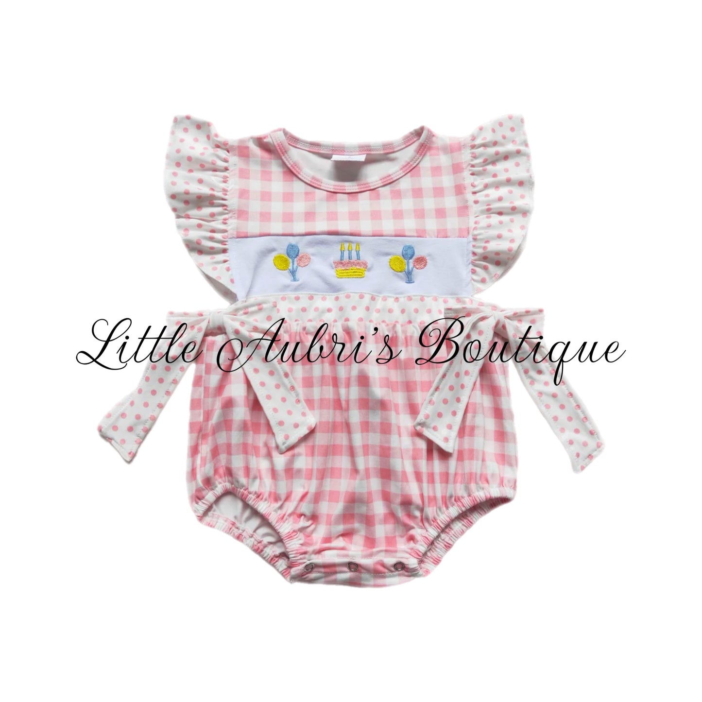 Birthday Party Romper ETA Late May