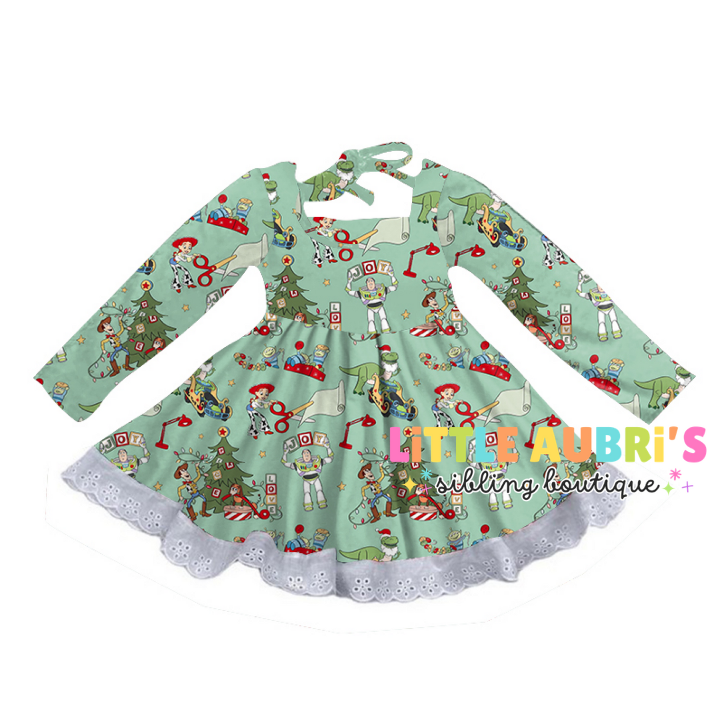 FESTIVE TOYS Lace Dress (*SHIPS LATE OCT)