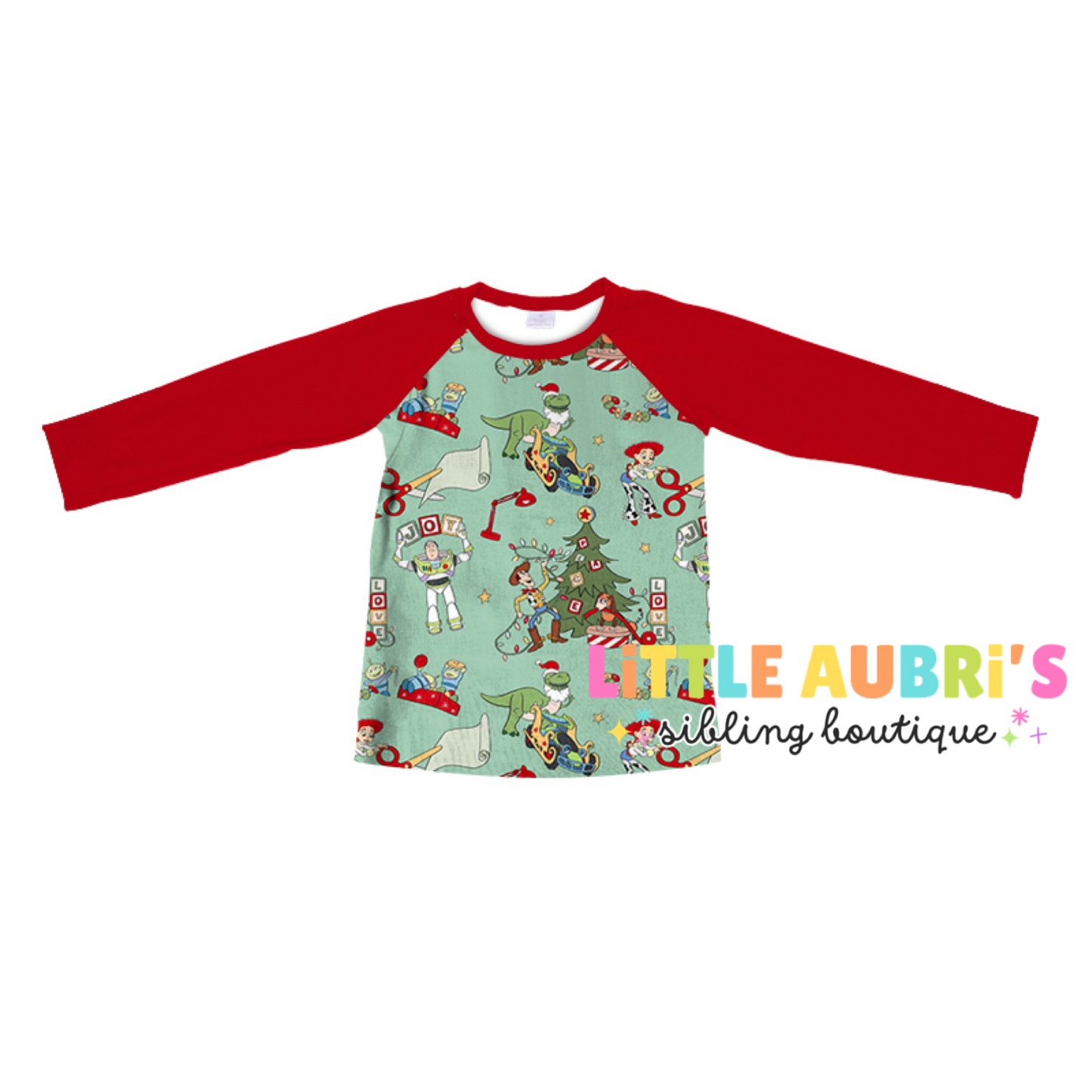 FESTIVE TOYS Raglan (*SHIPS LATE OCT)