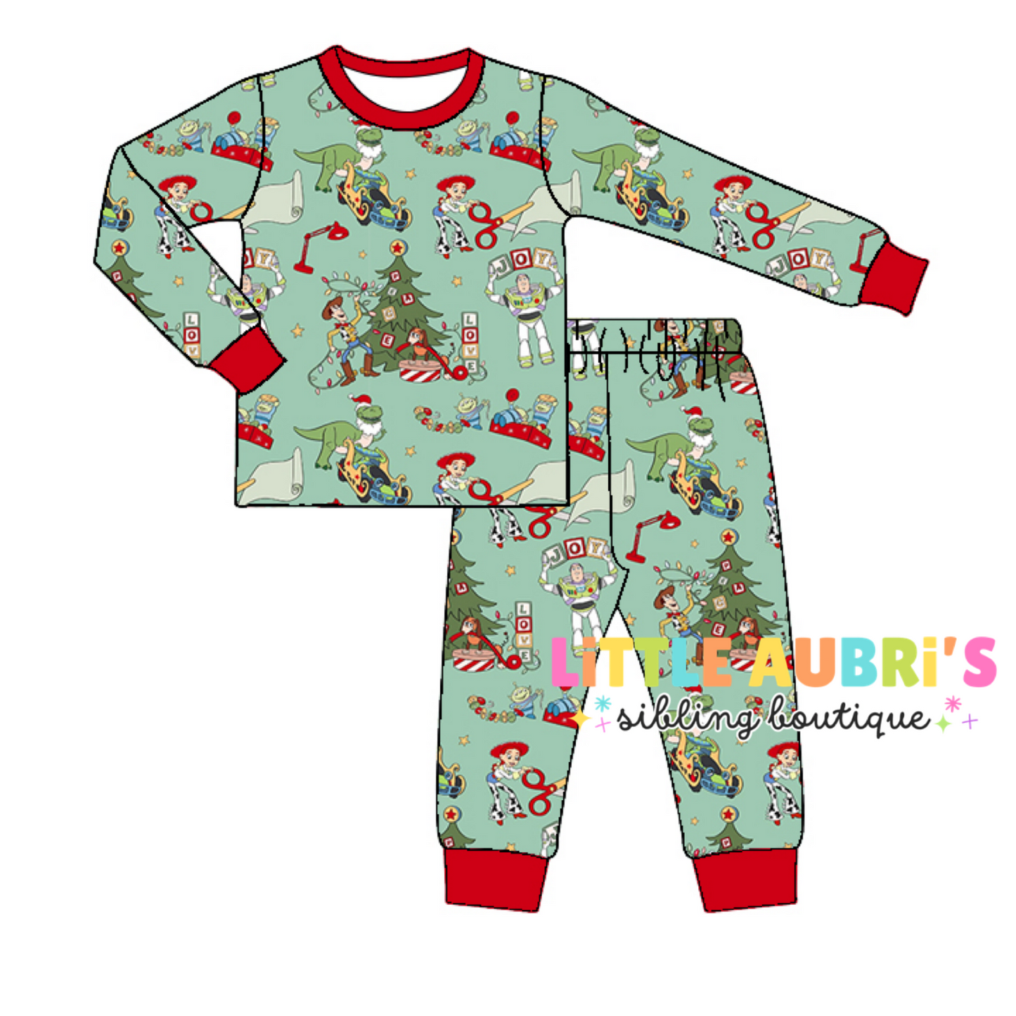 Adult FESTIVE TOYS Pajama Set (*SHIPS LATE OCT)