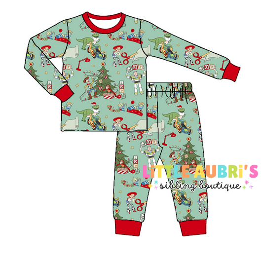 Adult FESTIVE TOYS Pajama Set (*SHIPS LATE NOV)