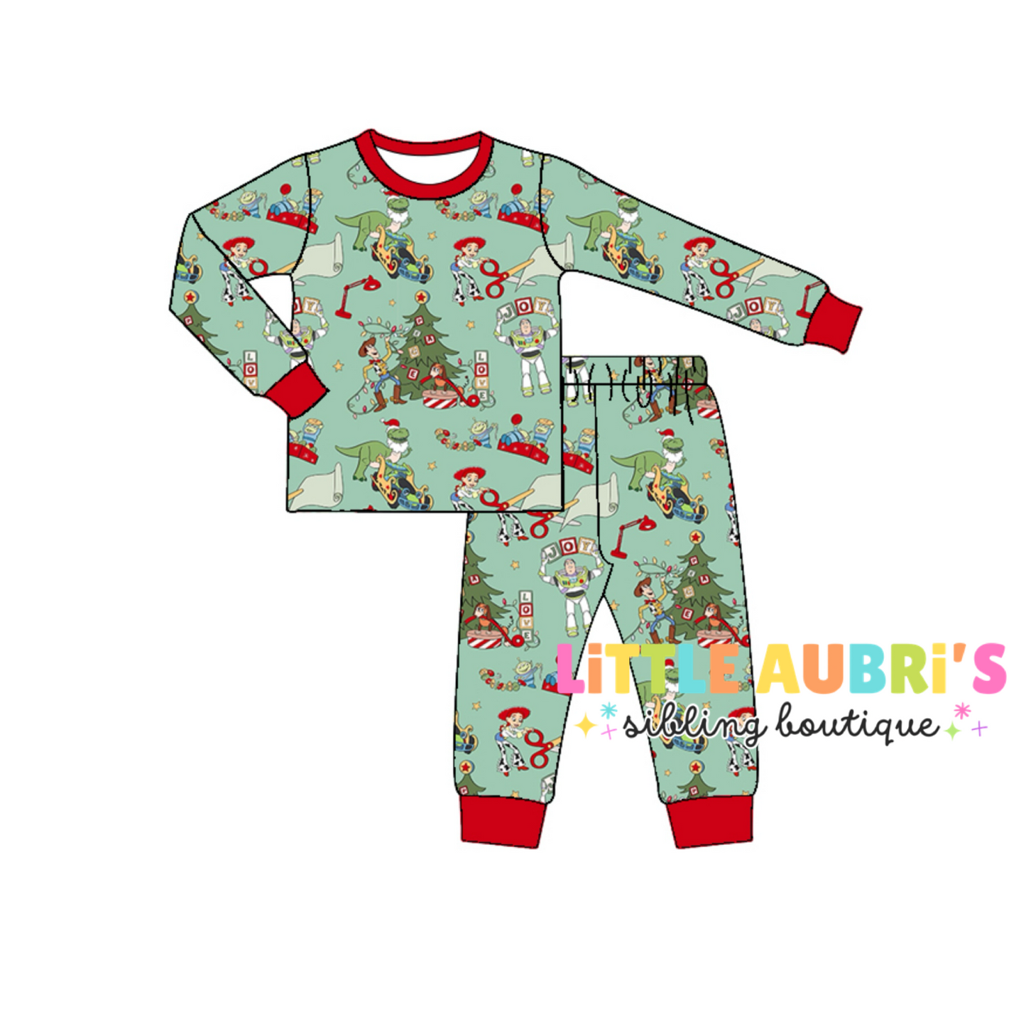 FESTIVE TOYS Pajama Set (*SHIPS LATE OCT)