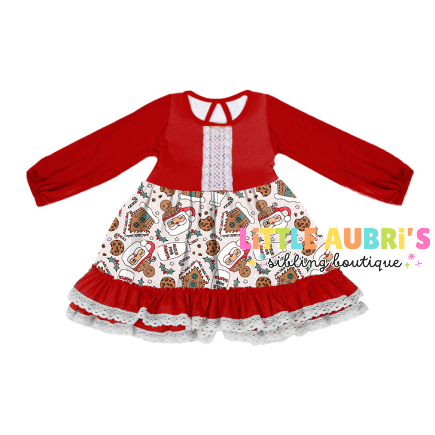MILK FOR SANTA Lace Dress (*SHIPS LATE OCT)