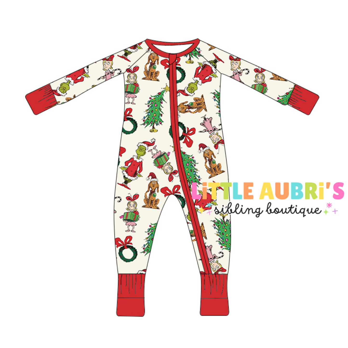 MEAN ONE Zip Bamboo Jammies (*SHIPS LATE OCT)