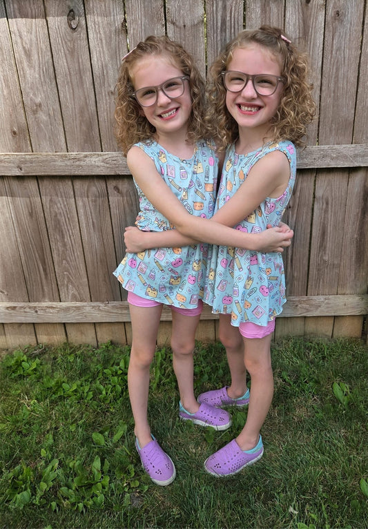 CLASSROOM CUTIE Tunic Short Set