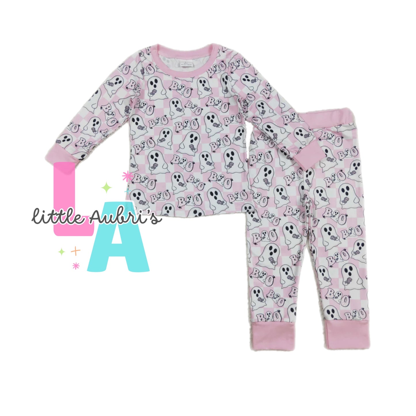 Spooky Ghosts Pajama Set ETA Late August
