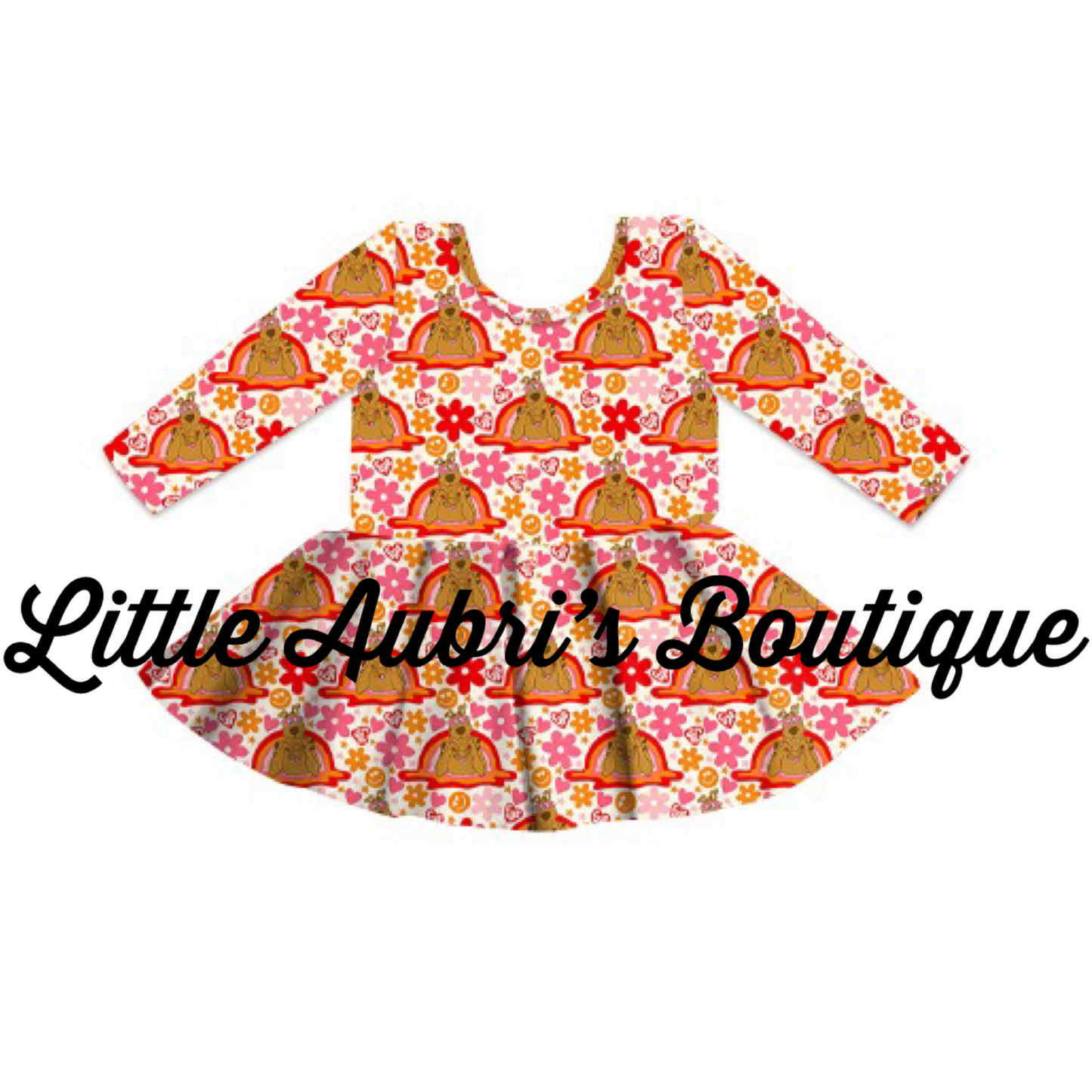 PREORDER Groovy Scooby Long Sleeve Peplum CLOSES 9/20