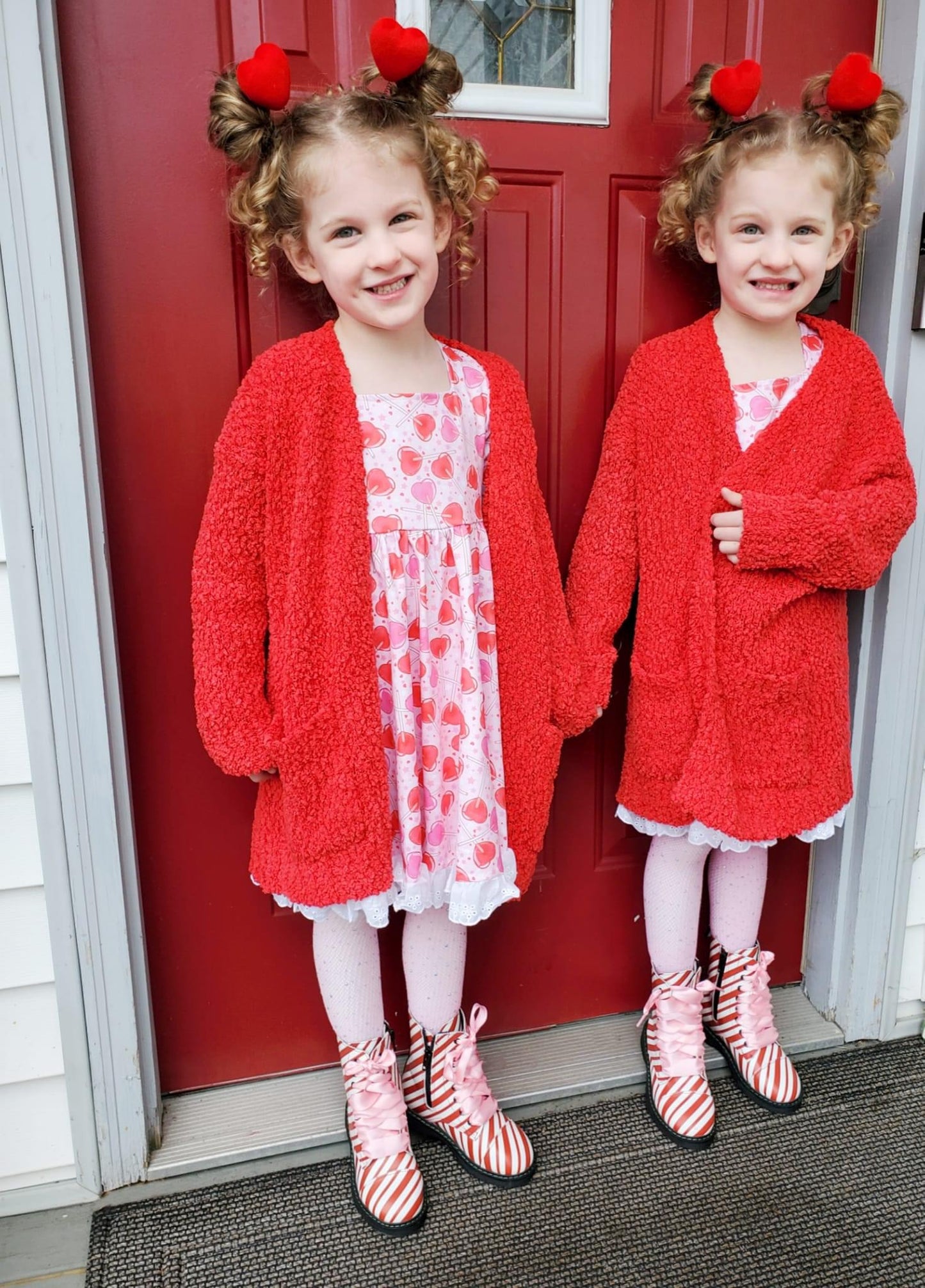 I’m a Sucker for You Lace Tie Back Long Sleeve Dress