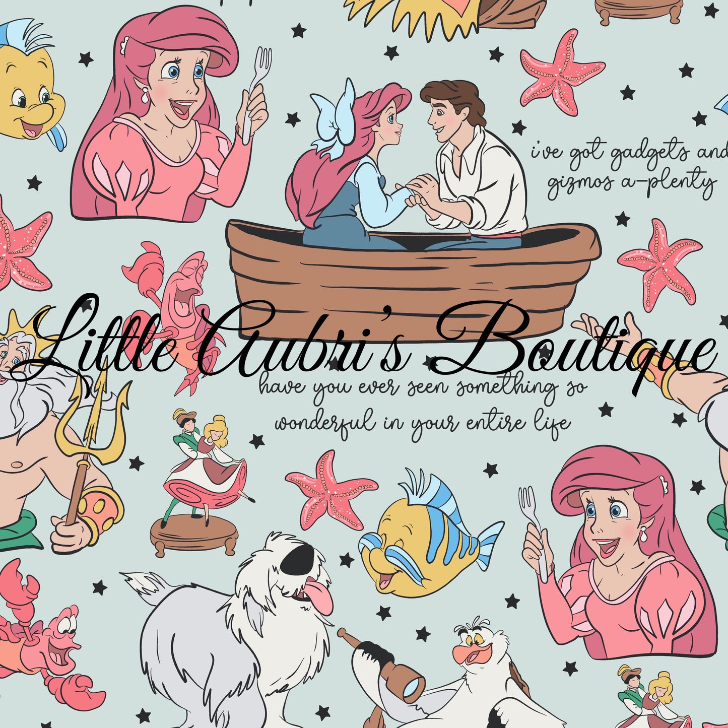 PREORDER Under the Sea Princess Pajama Set CLOSES 5/17