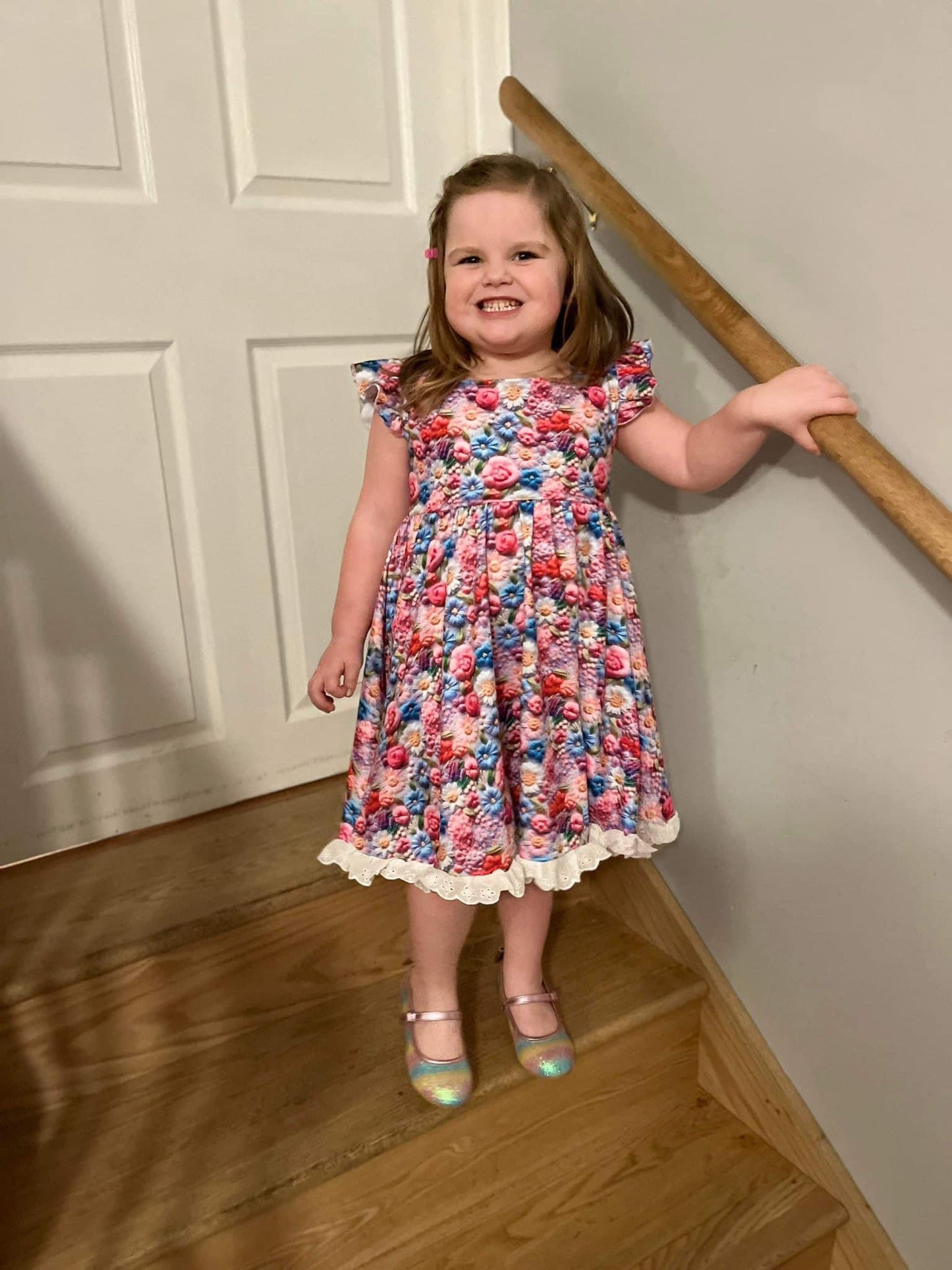 Love Garden Tie Back Lace Dress