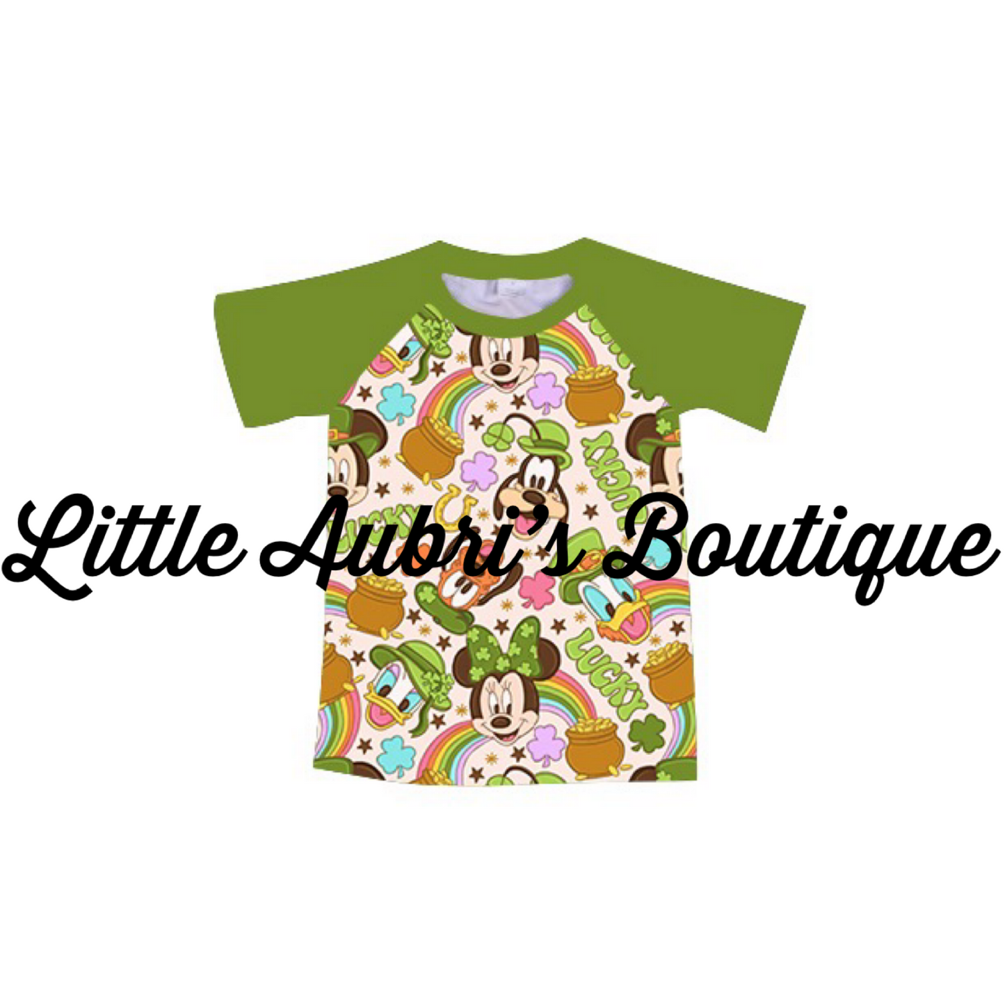 PREORDER Lucky Mouse Friends Raglan CLOSES 10/11