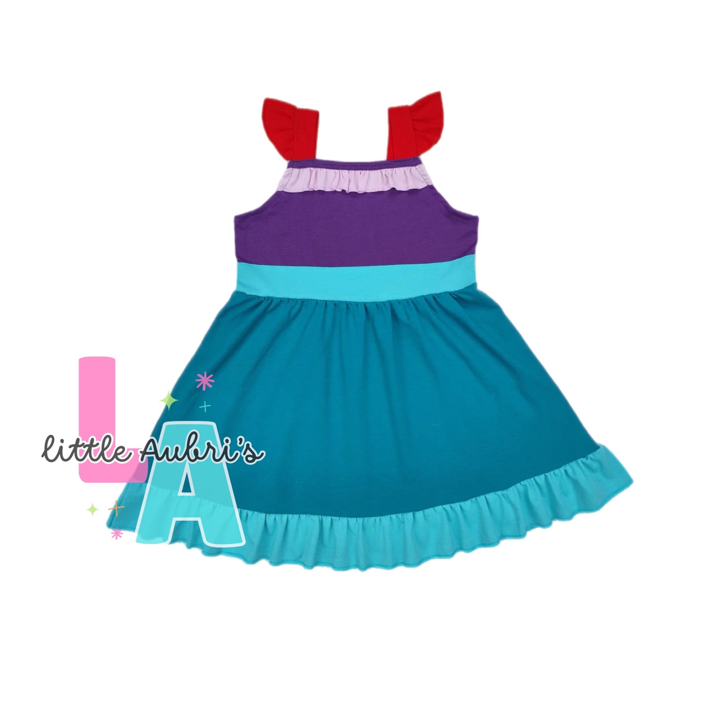Mermaid Ruffle Dress ETA Early May