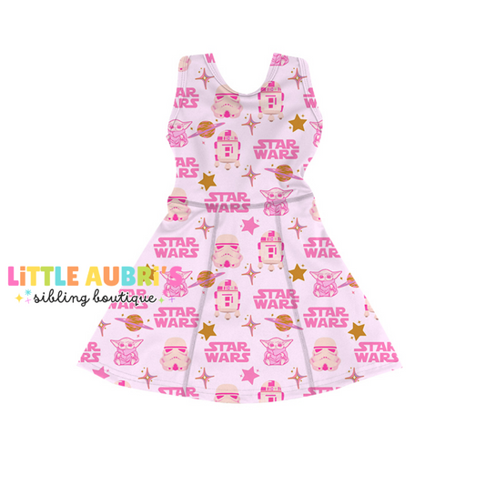 PINK GALAXY Athletic Dress + Detached Shorts Set (*SHIPS EARLY DEC)