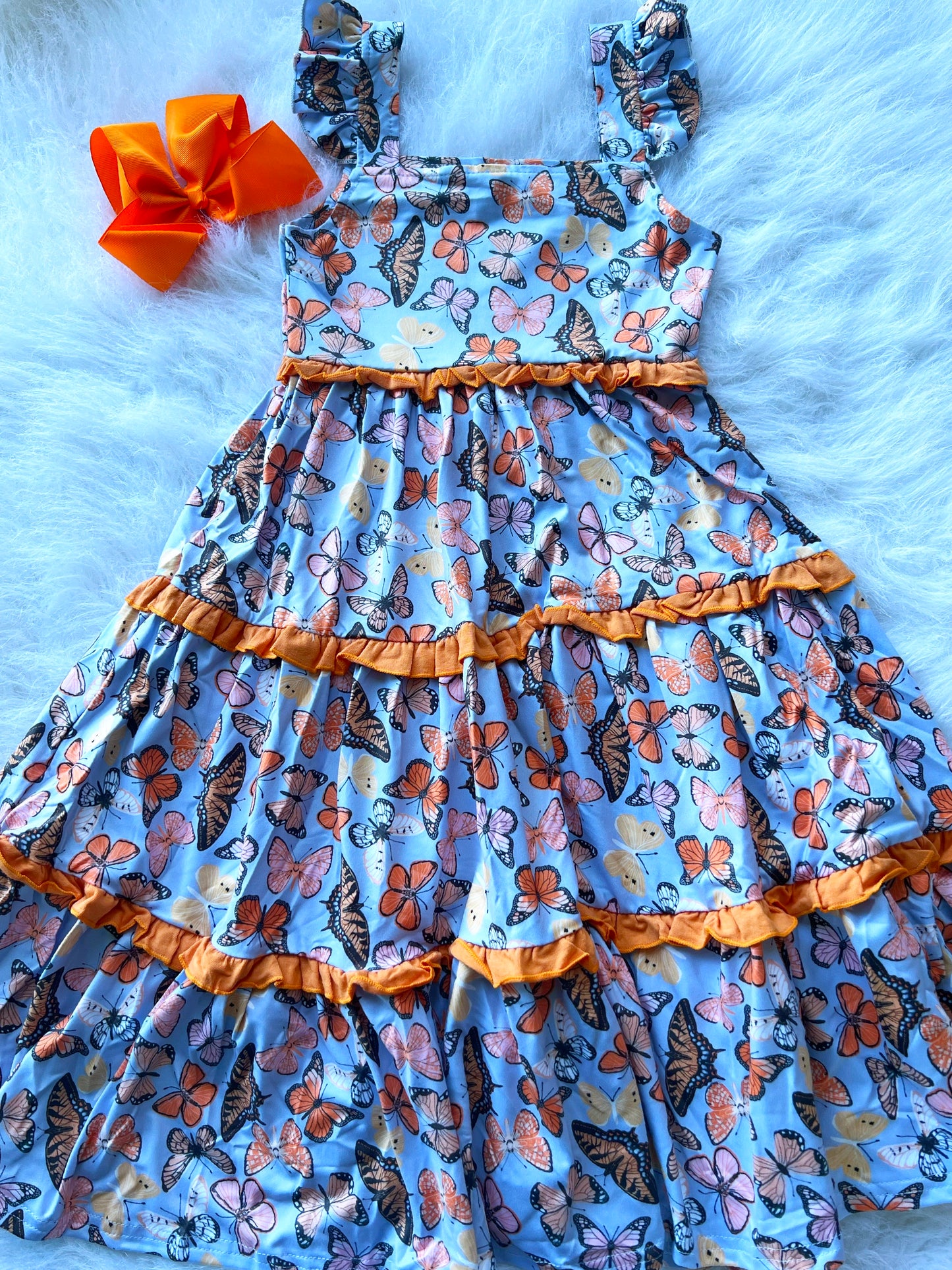 Butterfly Gardens Maxi Dress
