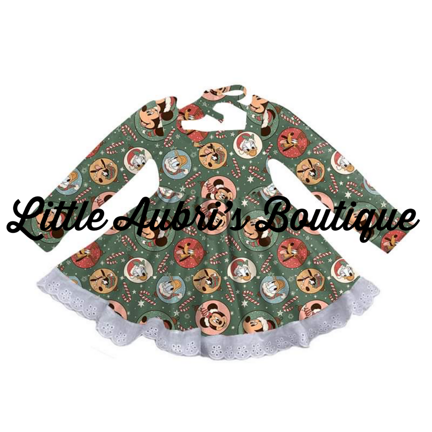 Mouse Ornament Friends Lace Dress