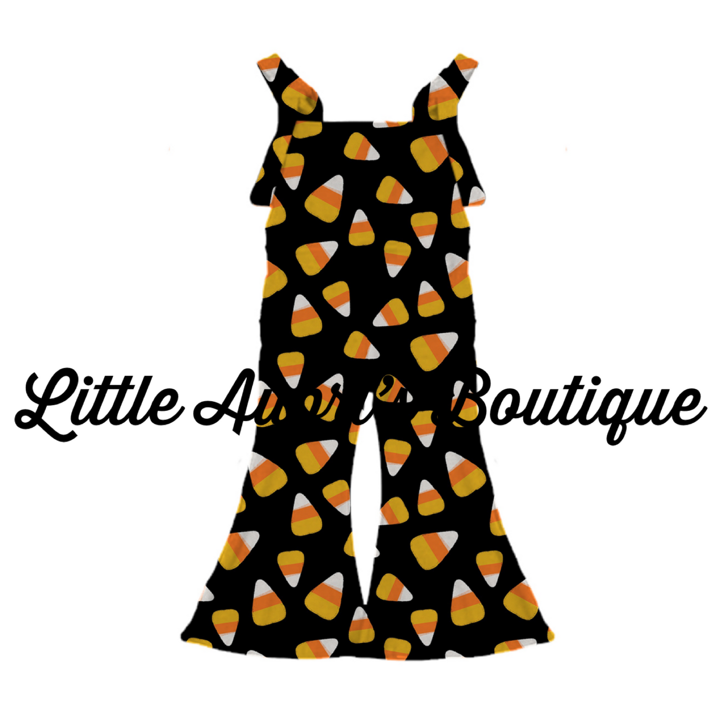 Candy Corn Knotted Jumpsuit