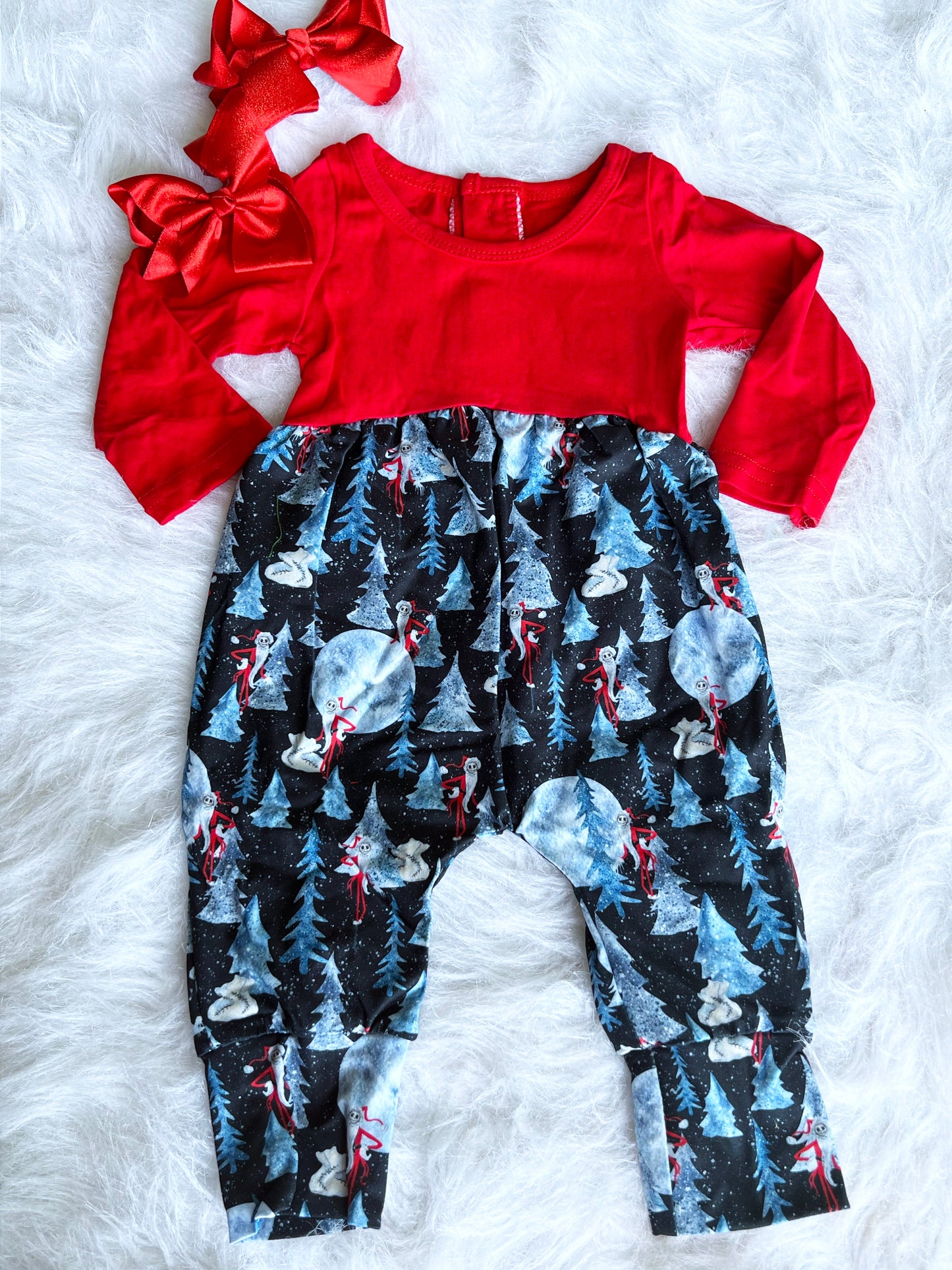 Santa Jack Harem Romper