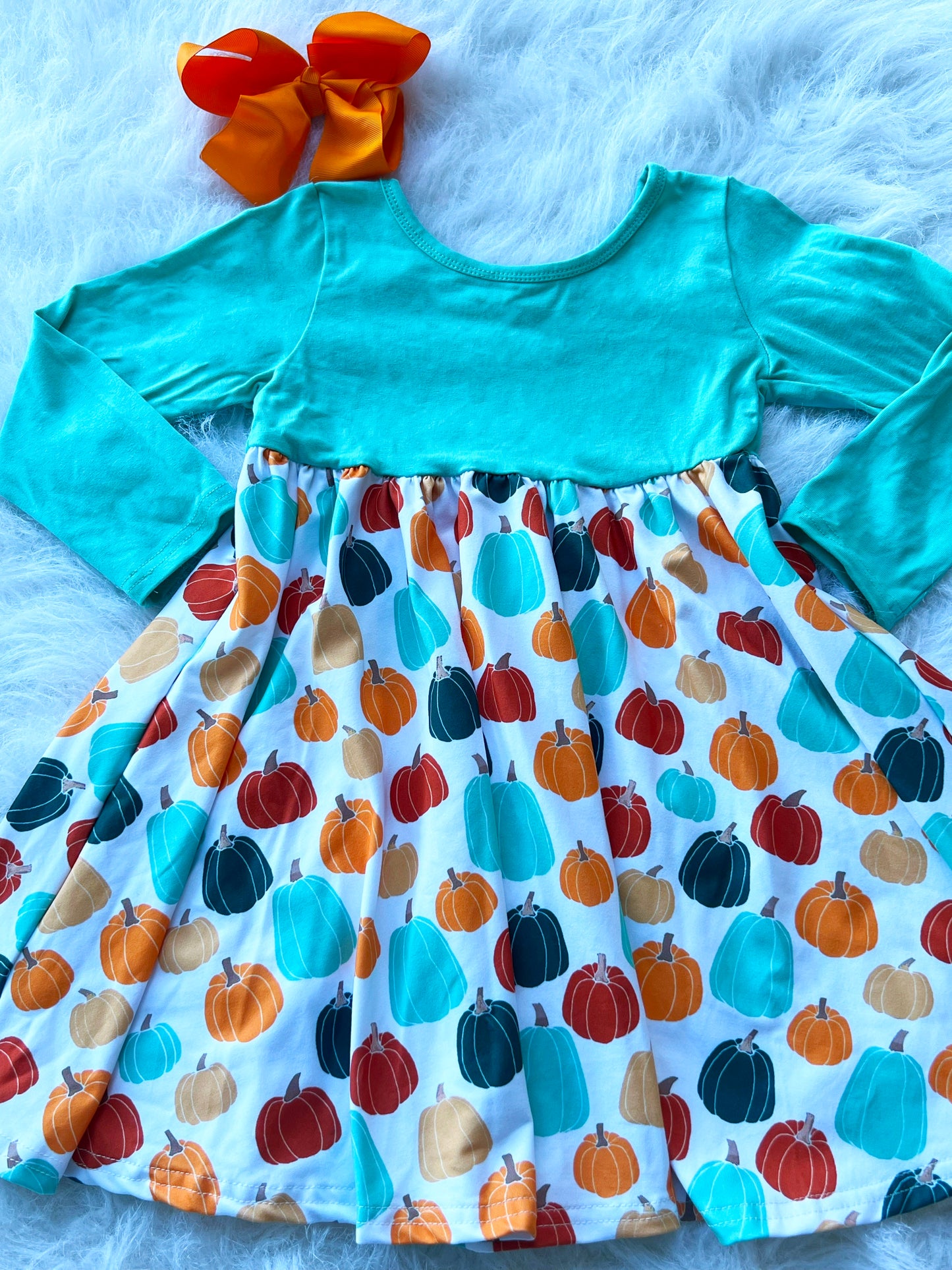 Autumn Pumpkins Dress