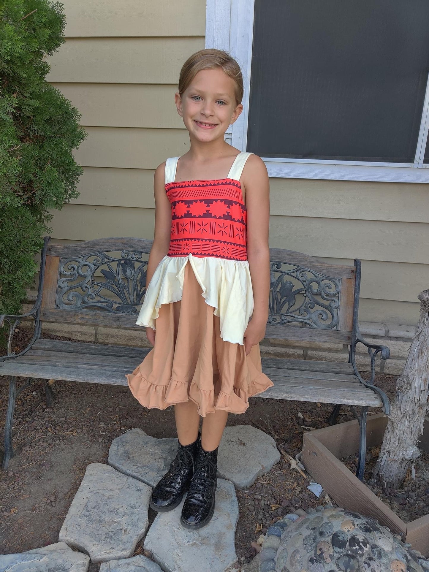 Island Princess Ruffle Dress