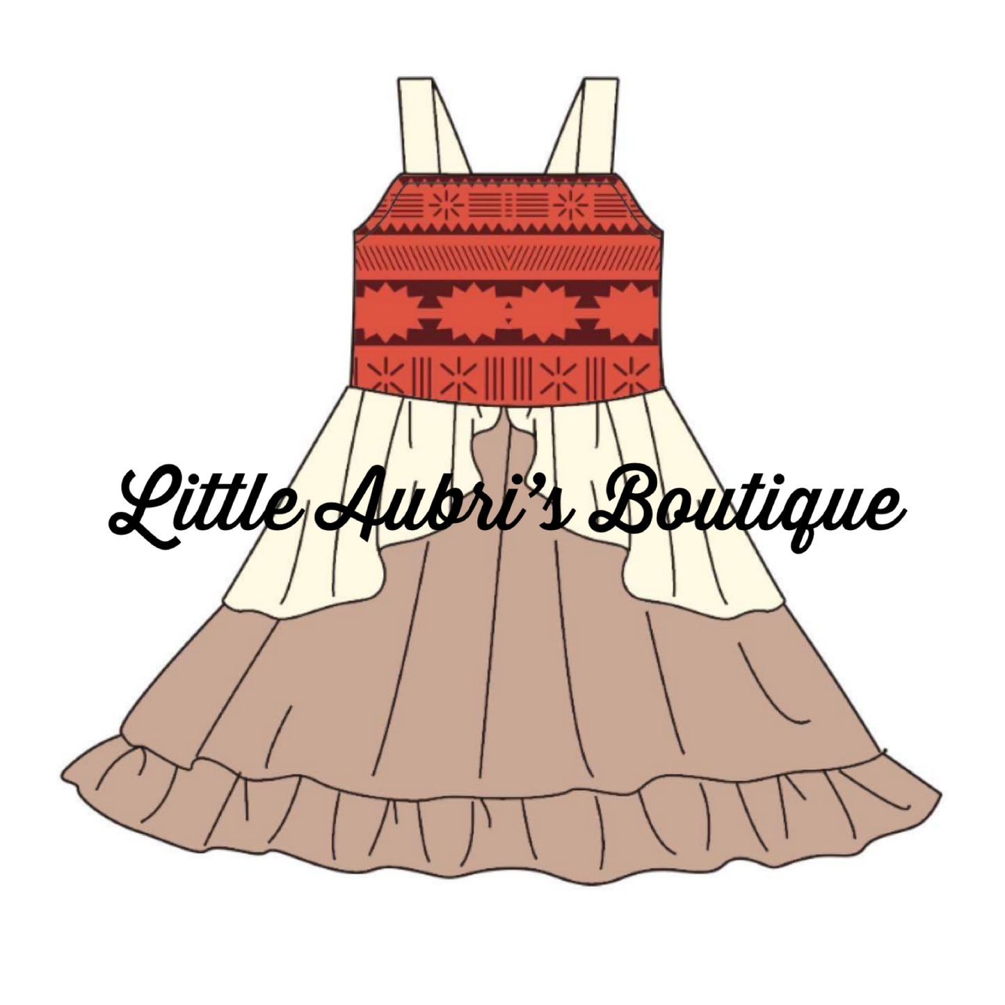 Island Princess Ruffle Dress