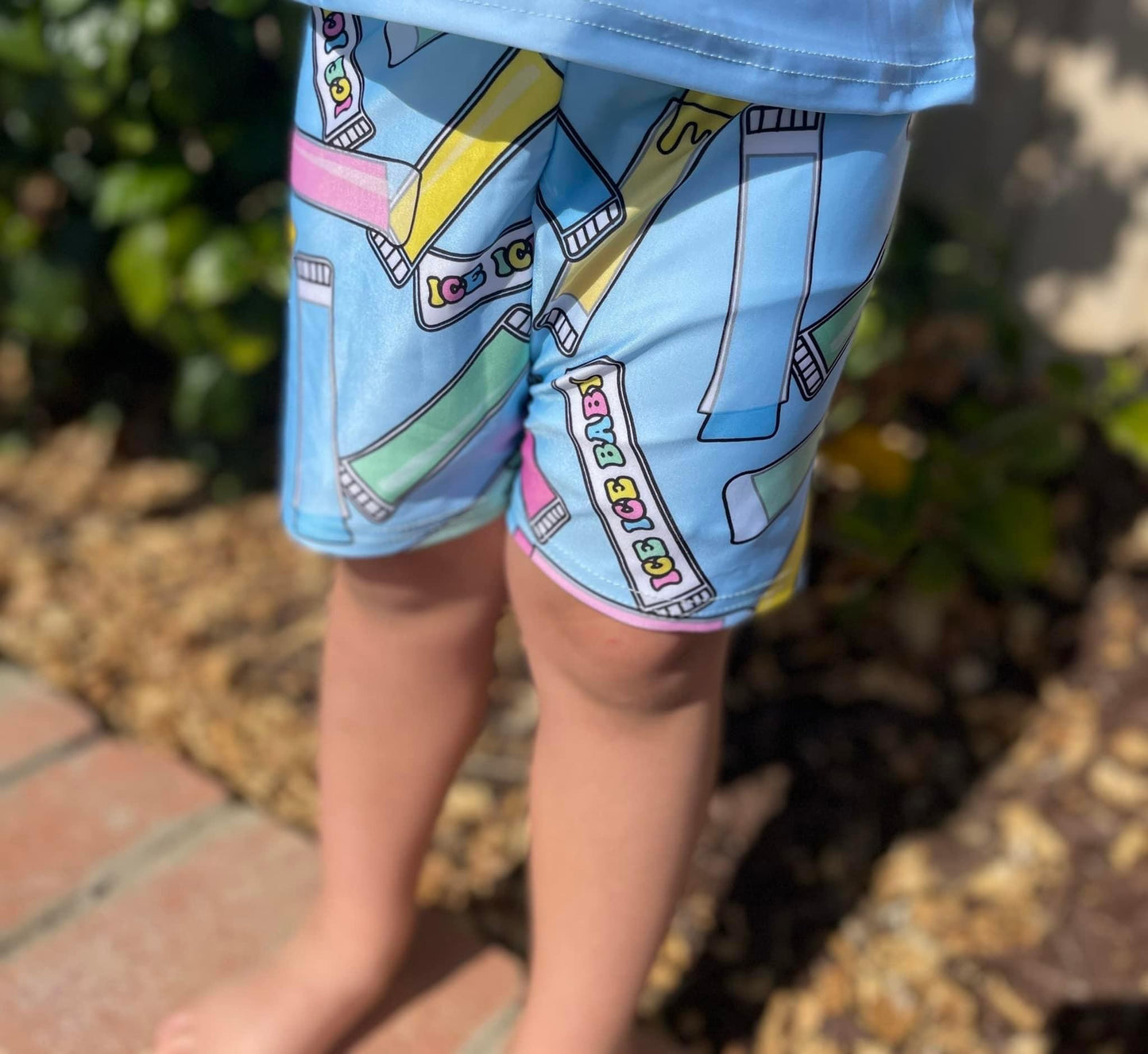 Ice Ice Baby Board Shorts
