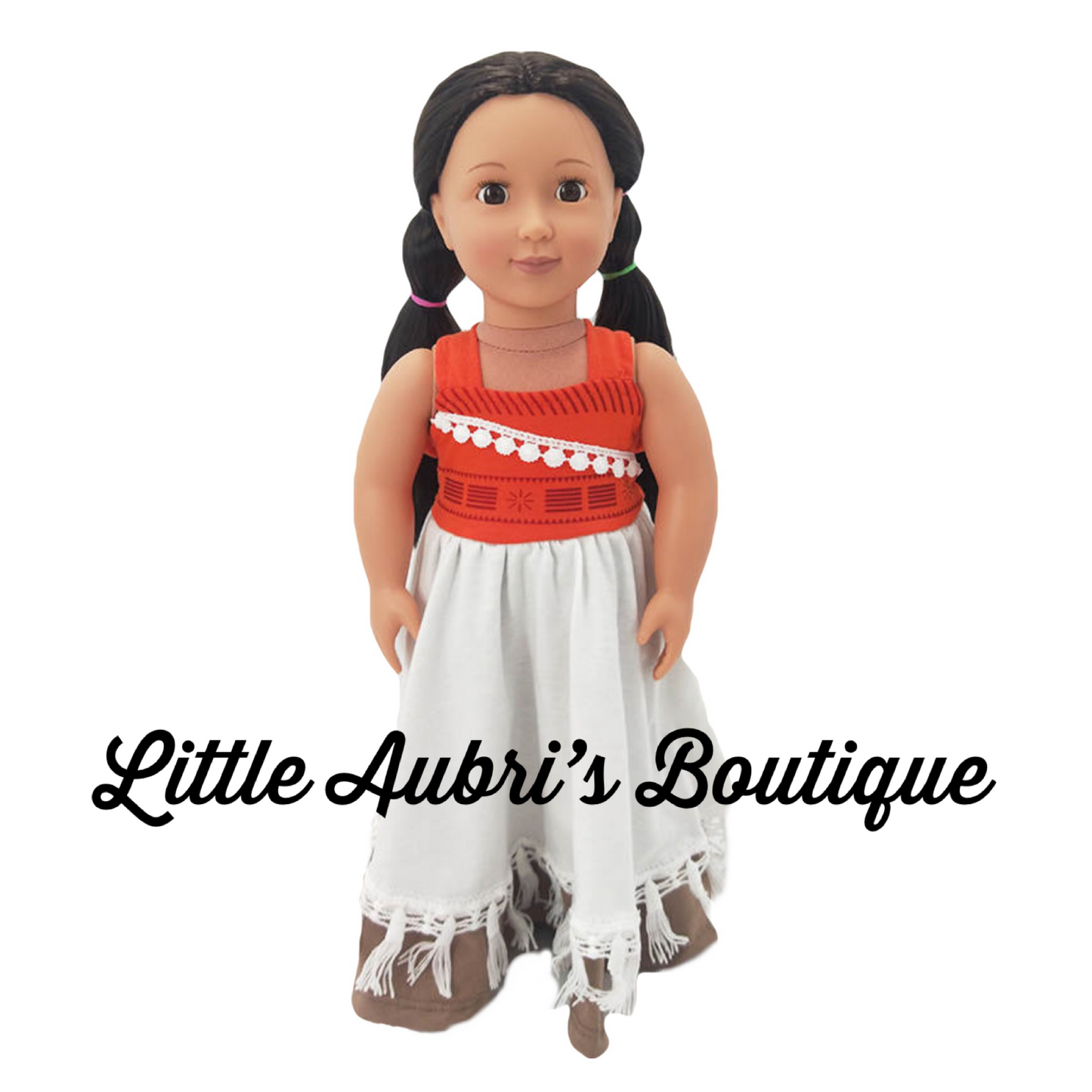 Island Princess 18 in. Doll Dress