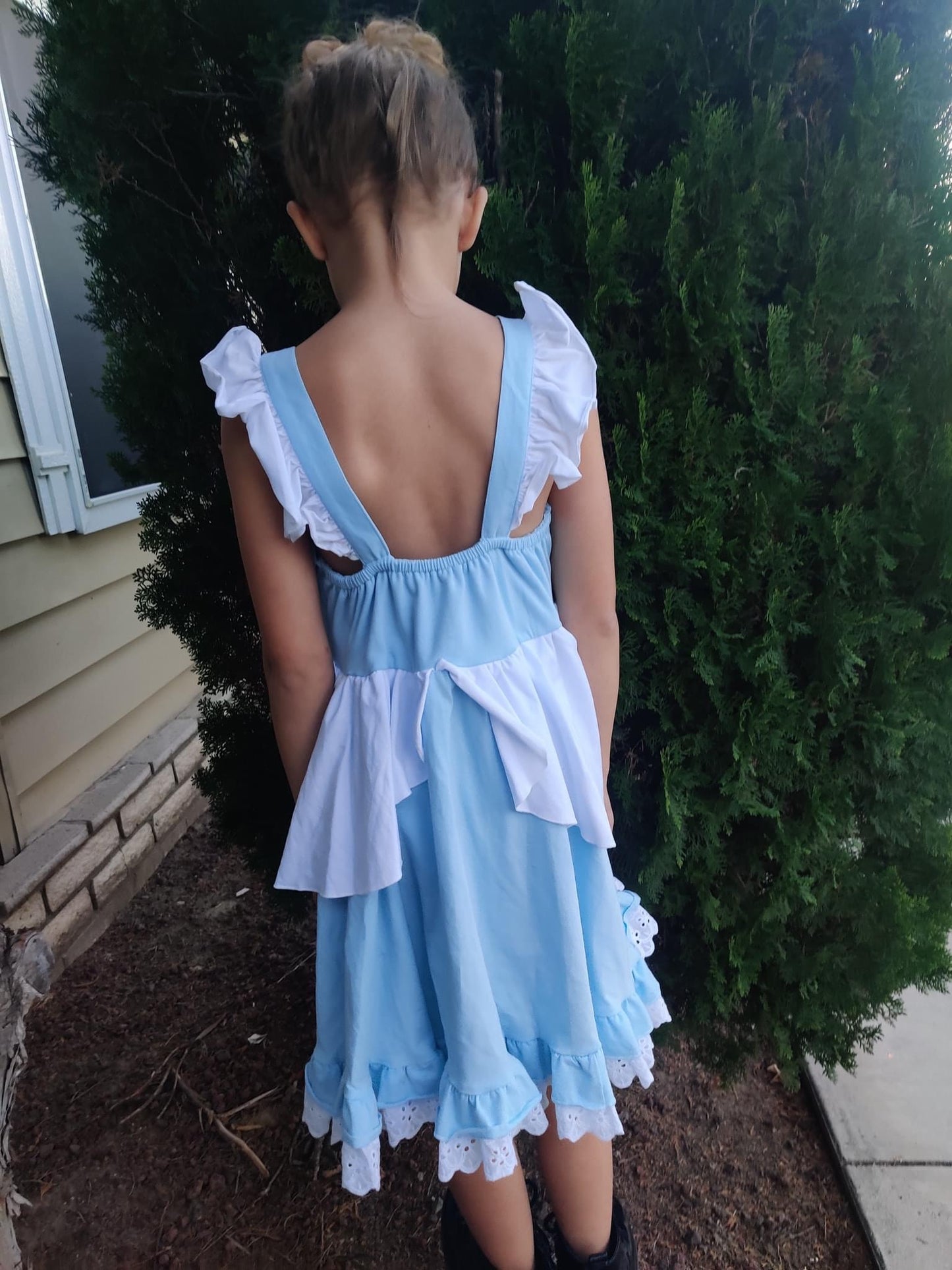 Glass Slipper Princess Ruffle Dress