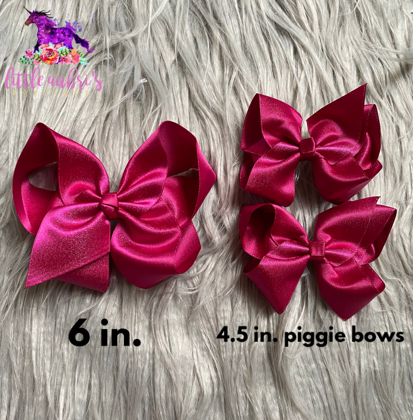 6 in. Shimmer Bow