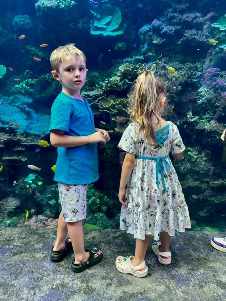 Sea Life Henley & Short Set