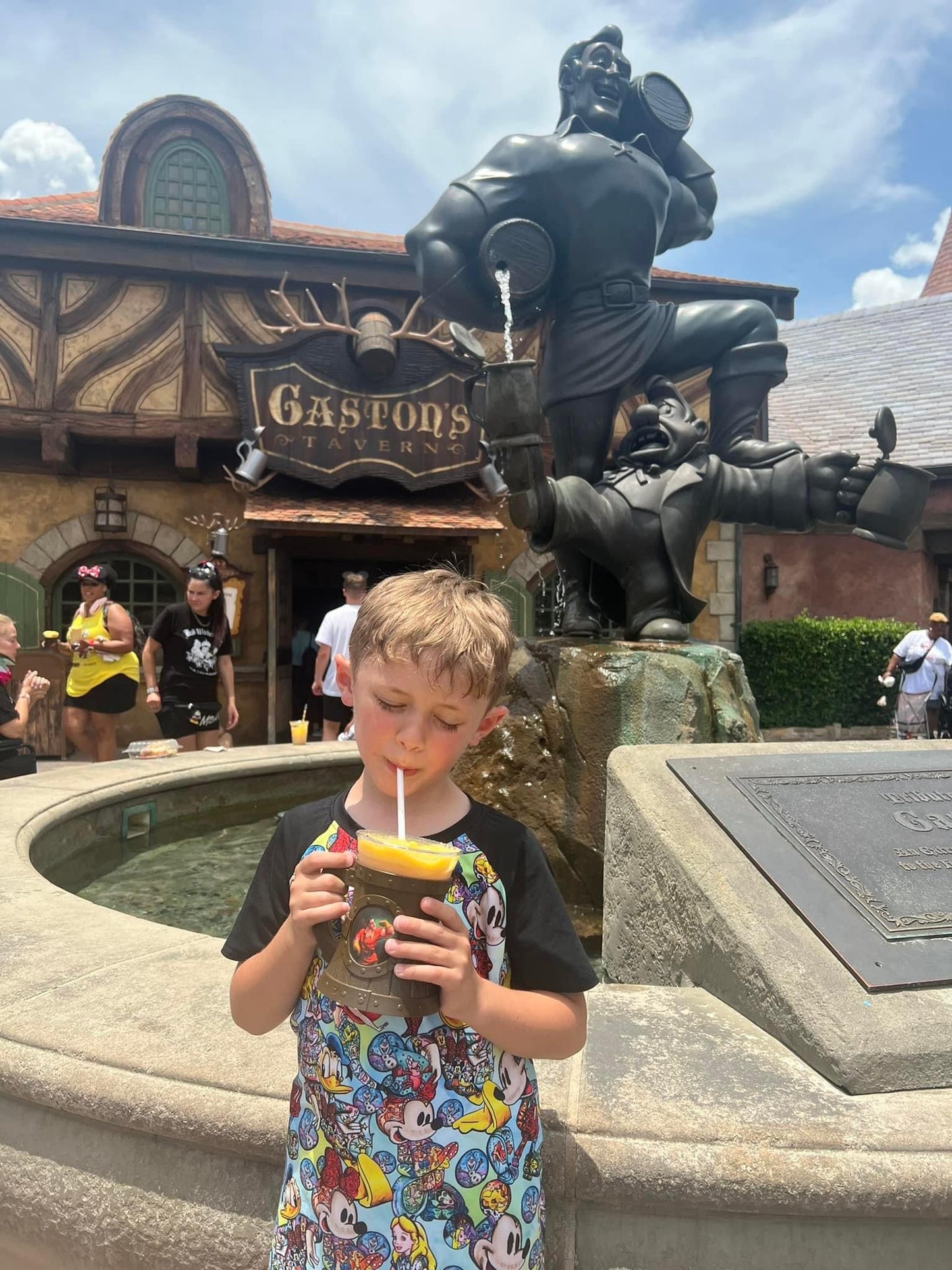 Magic Kingdom Painted Glass Raglan