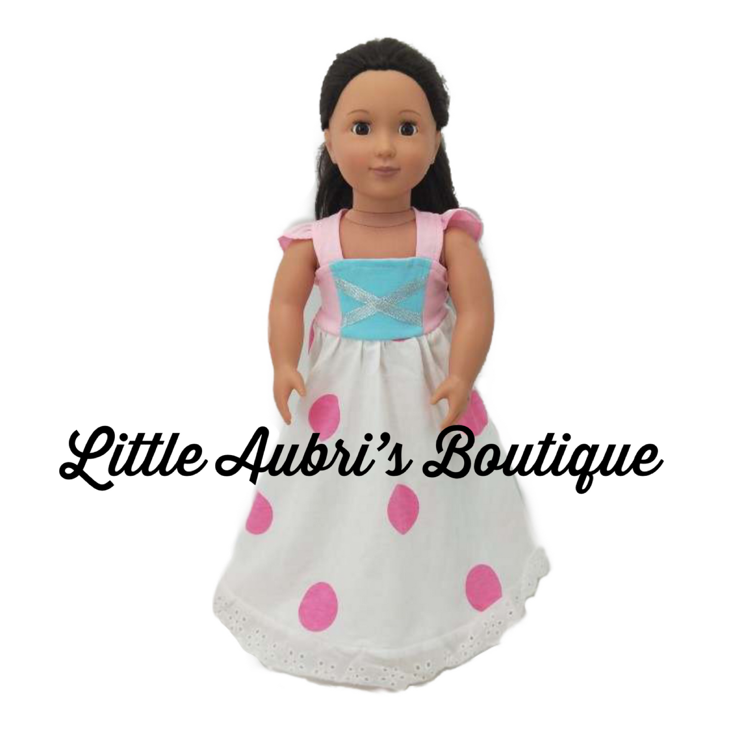 Shepherdess 18 in. Doll Dress