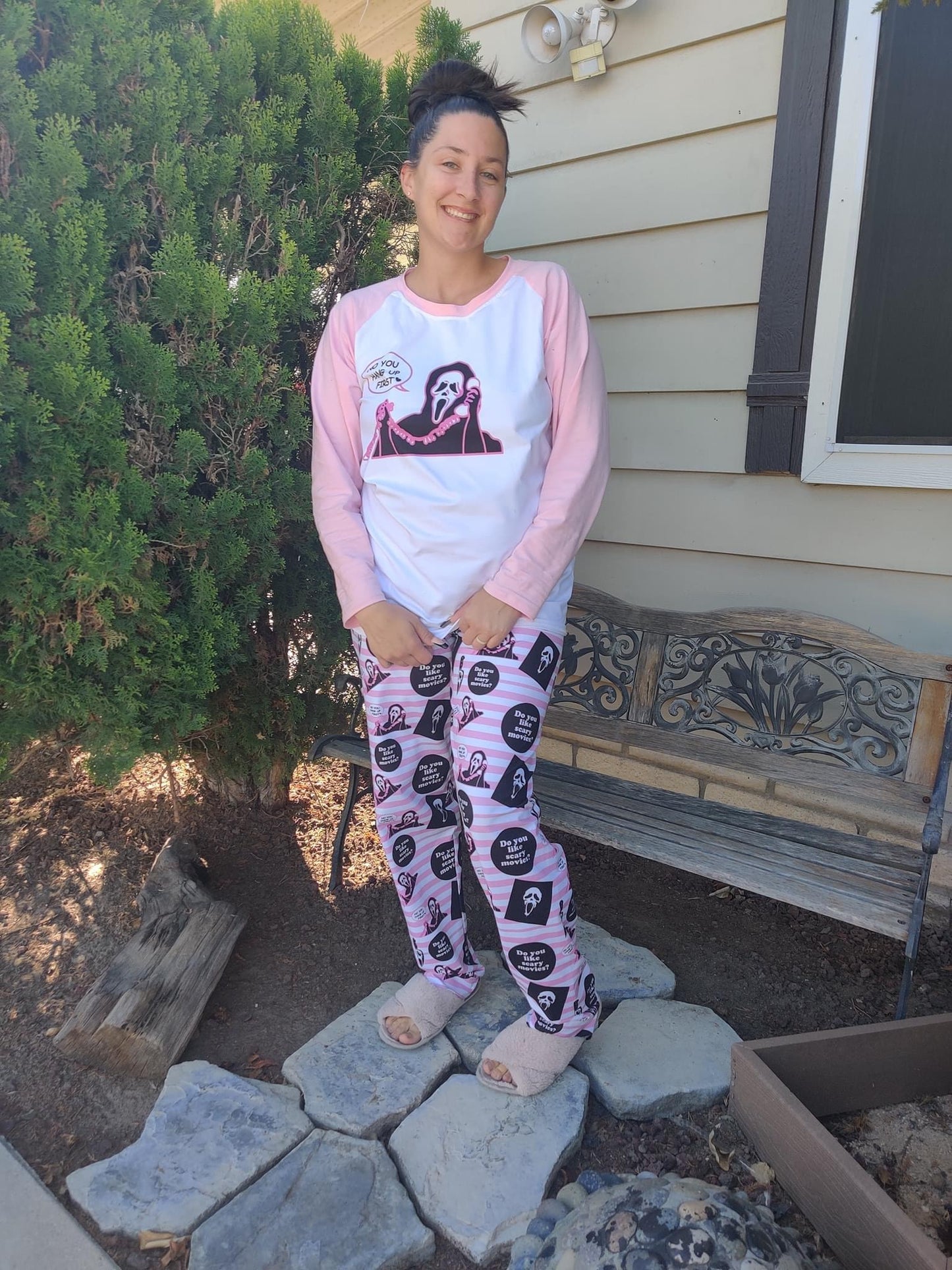 Scream Adult Graphic Tee and Pajama Pants