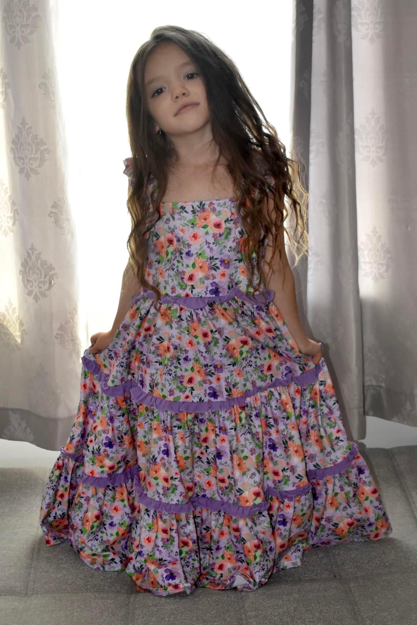 Flowers in Bloom Maxi Dress