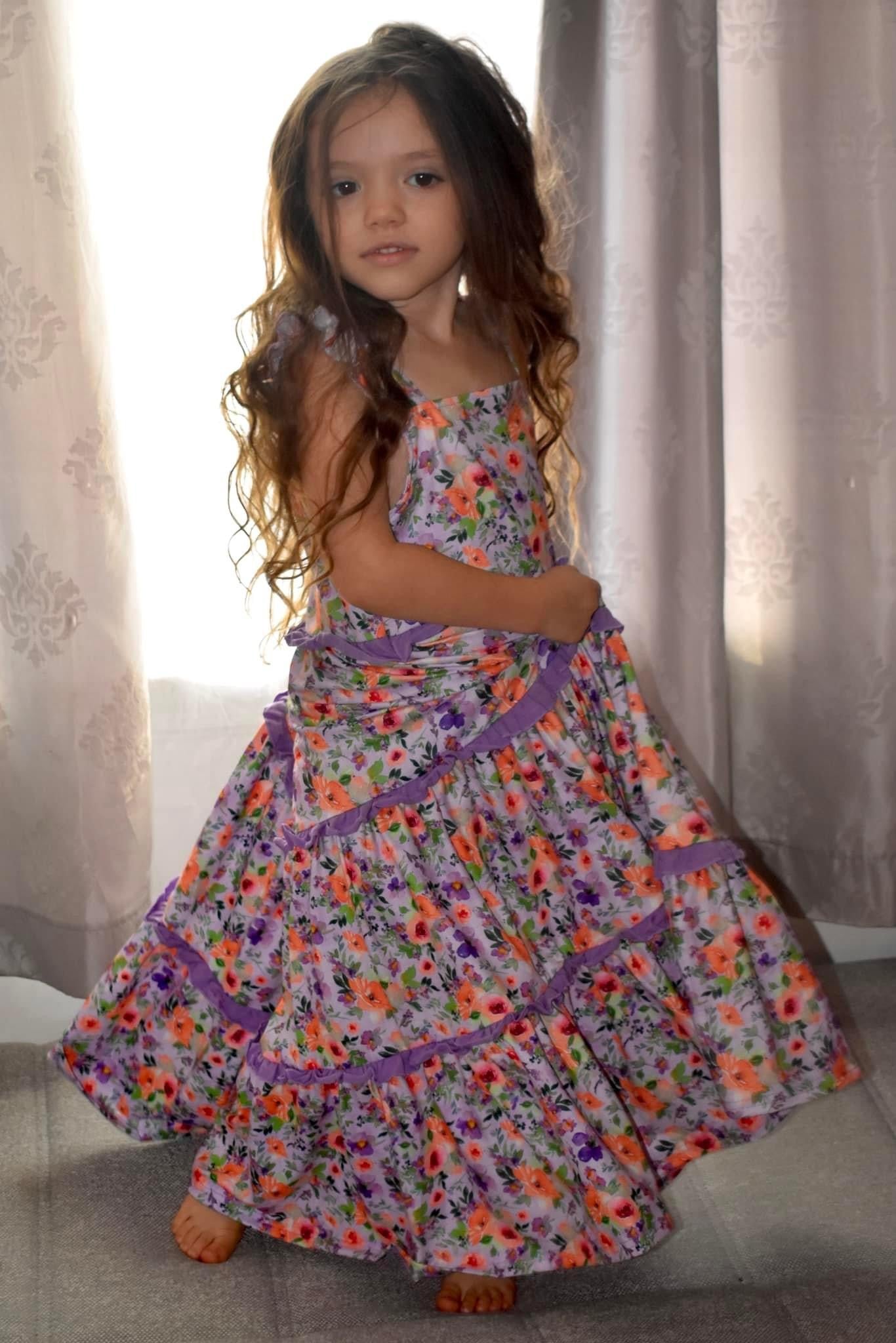 Flowers in Bloom Maxi Dress