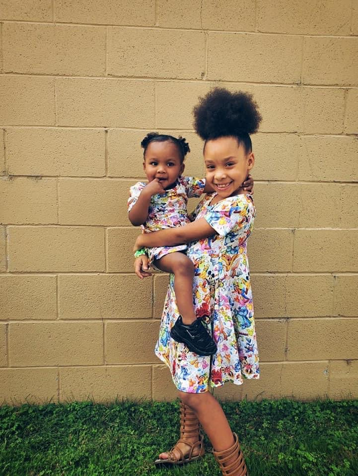 Magic Castle Cross Back Twirl Dress