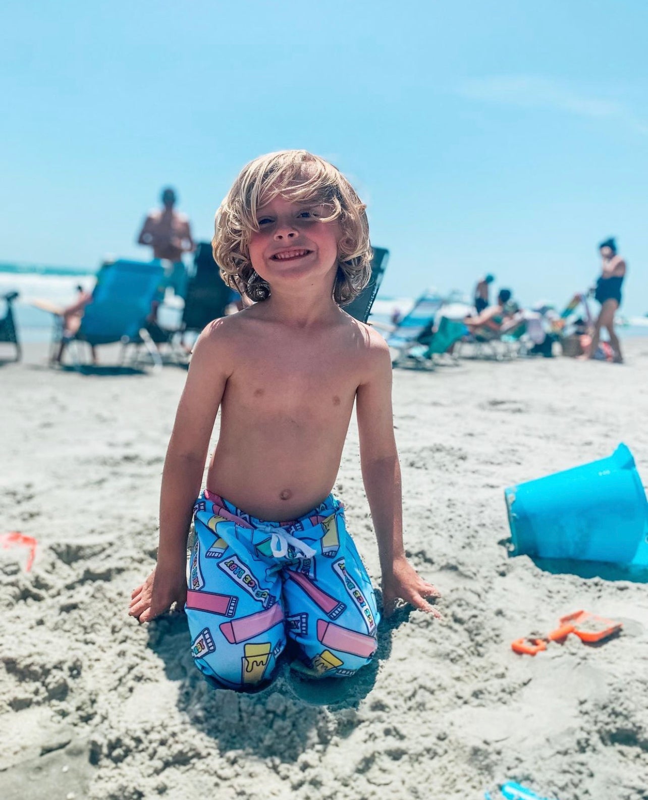 Ice Ice Baby Board Shorts