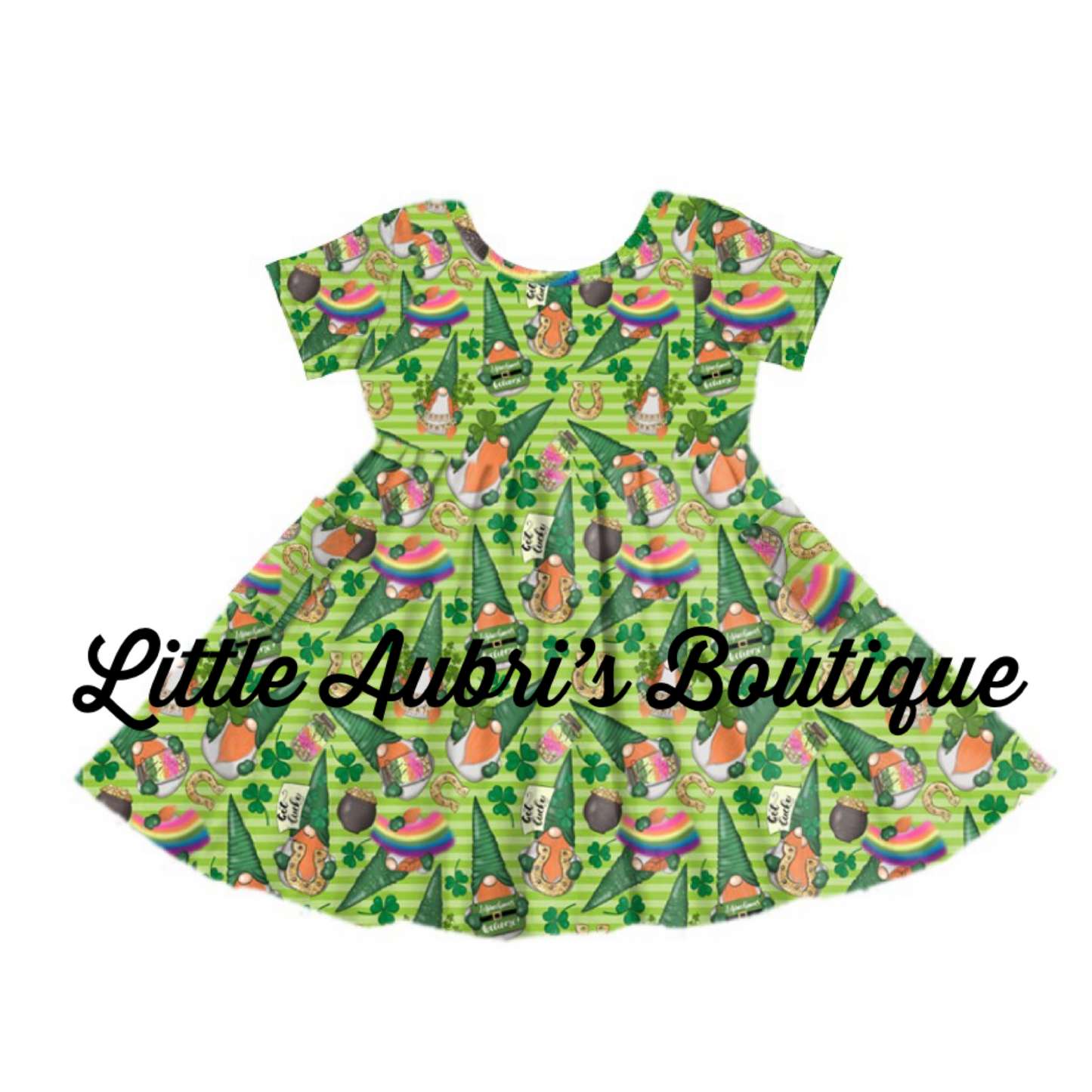 Lucky Gnomes Pocket Dress