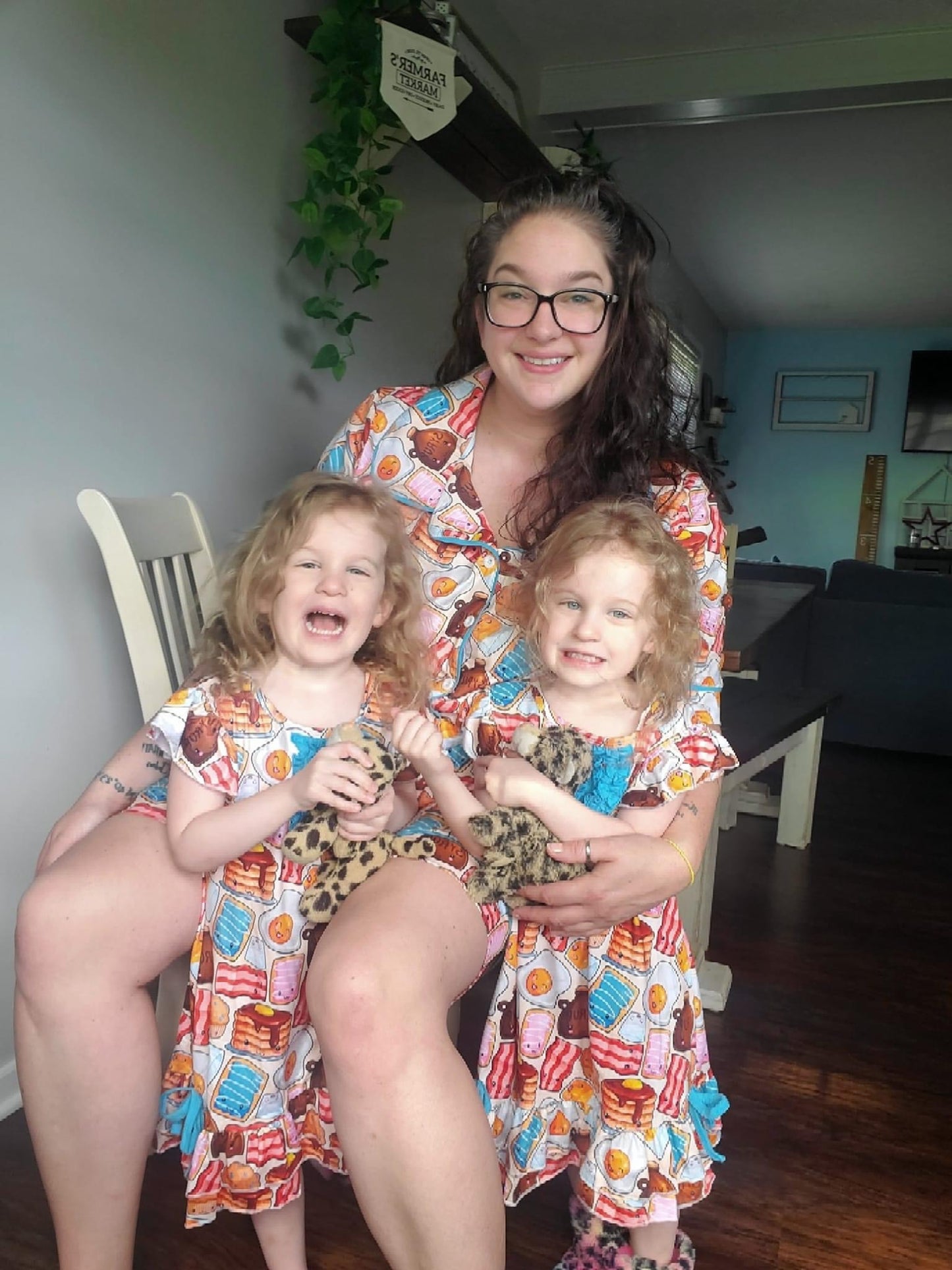 Breakfast Ruffle Nightgown