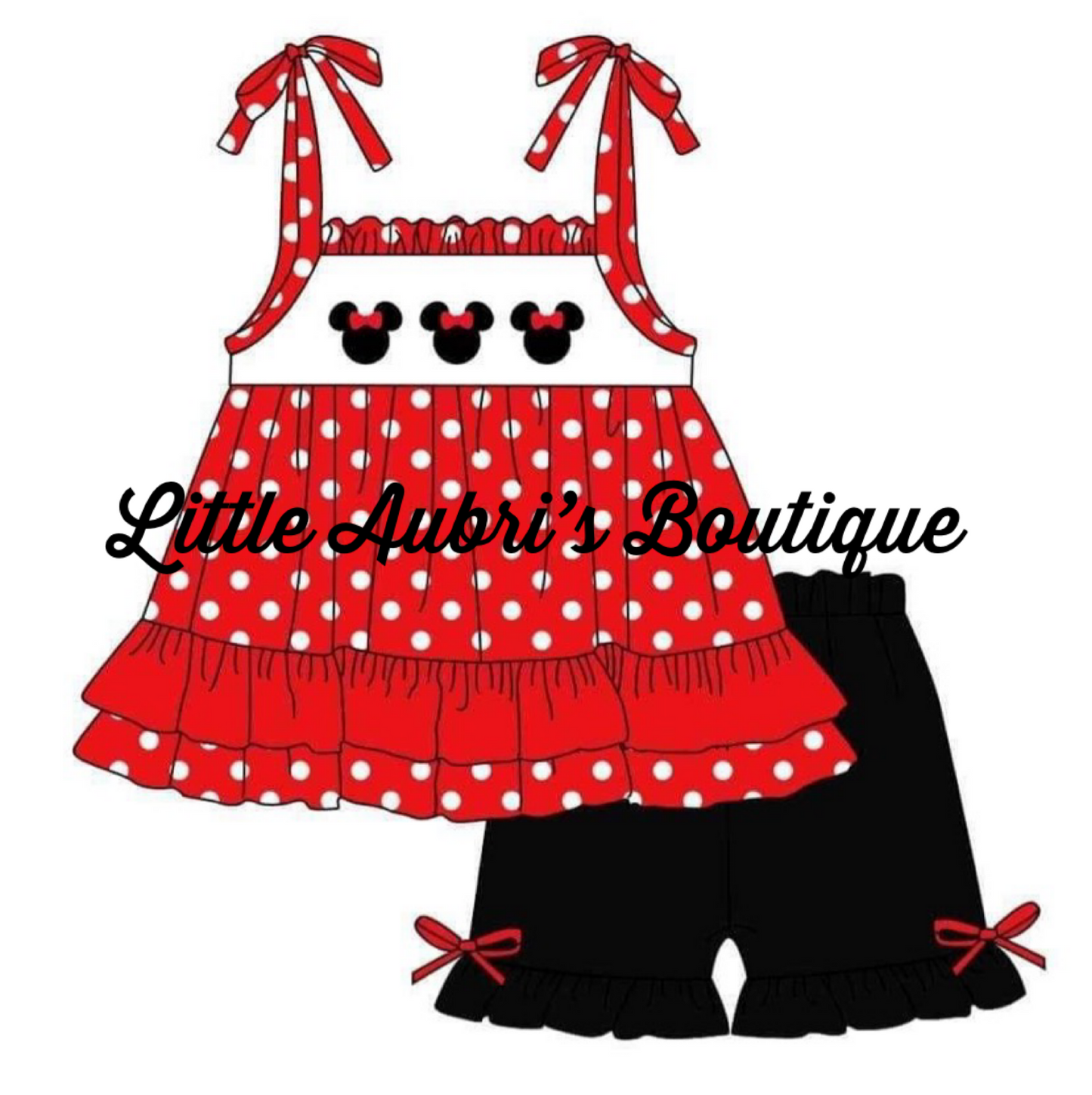 Take Me to the Mouse Tunic & Short Set