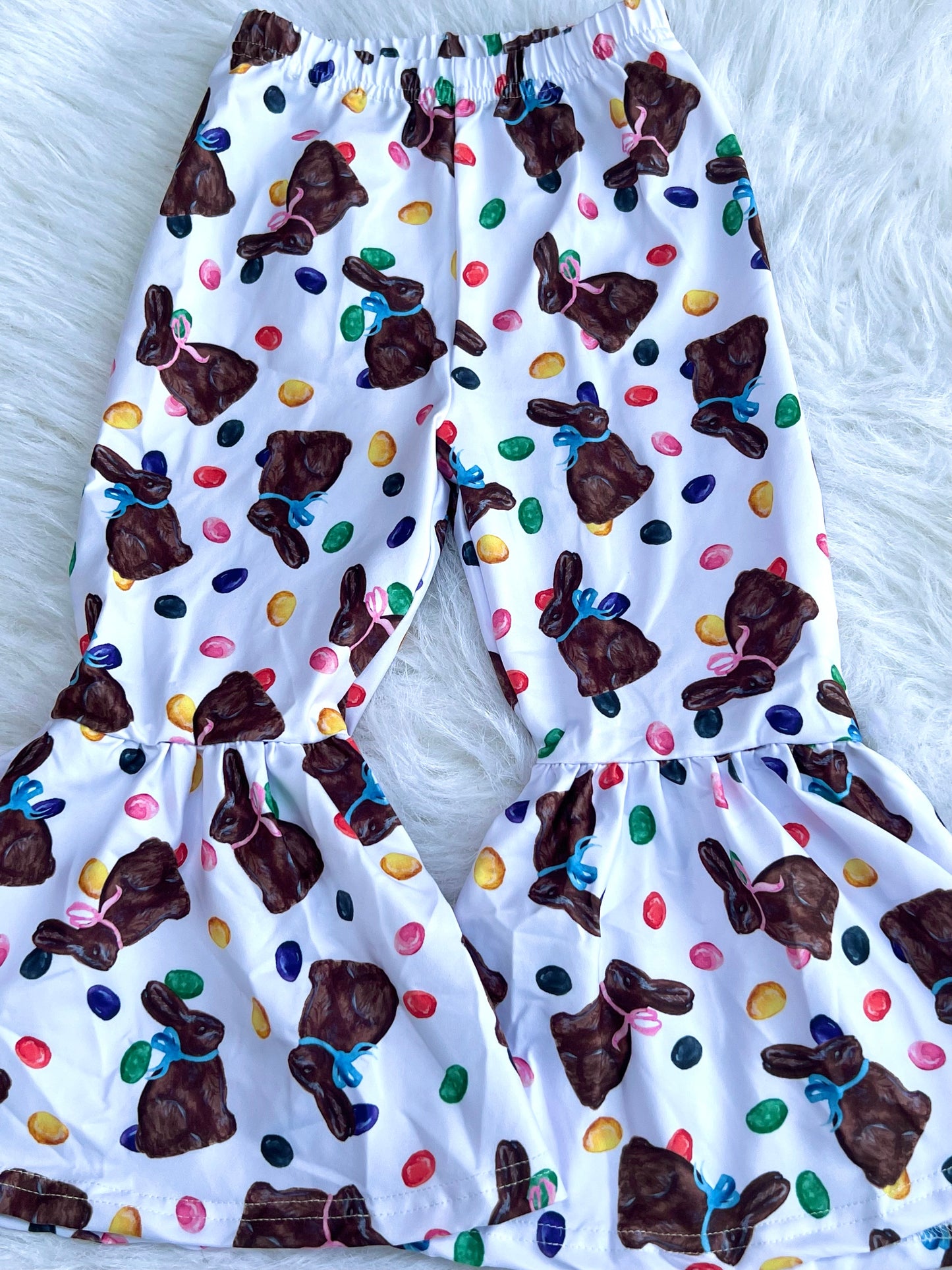 Chocolate Bunnies Bell Bottoms