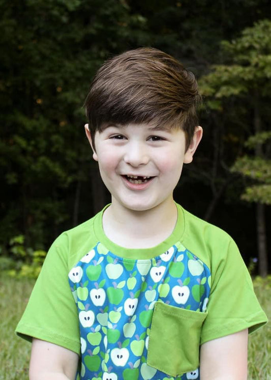 Apple of My Eye Raglan Style