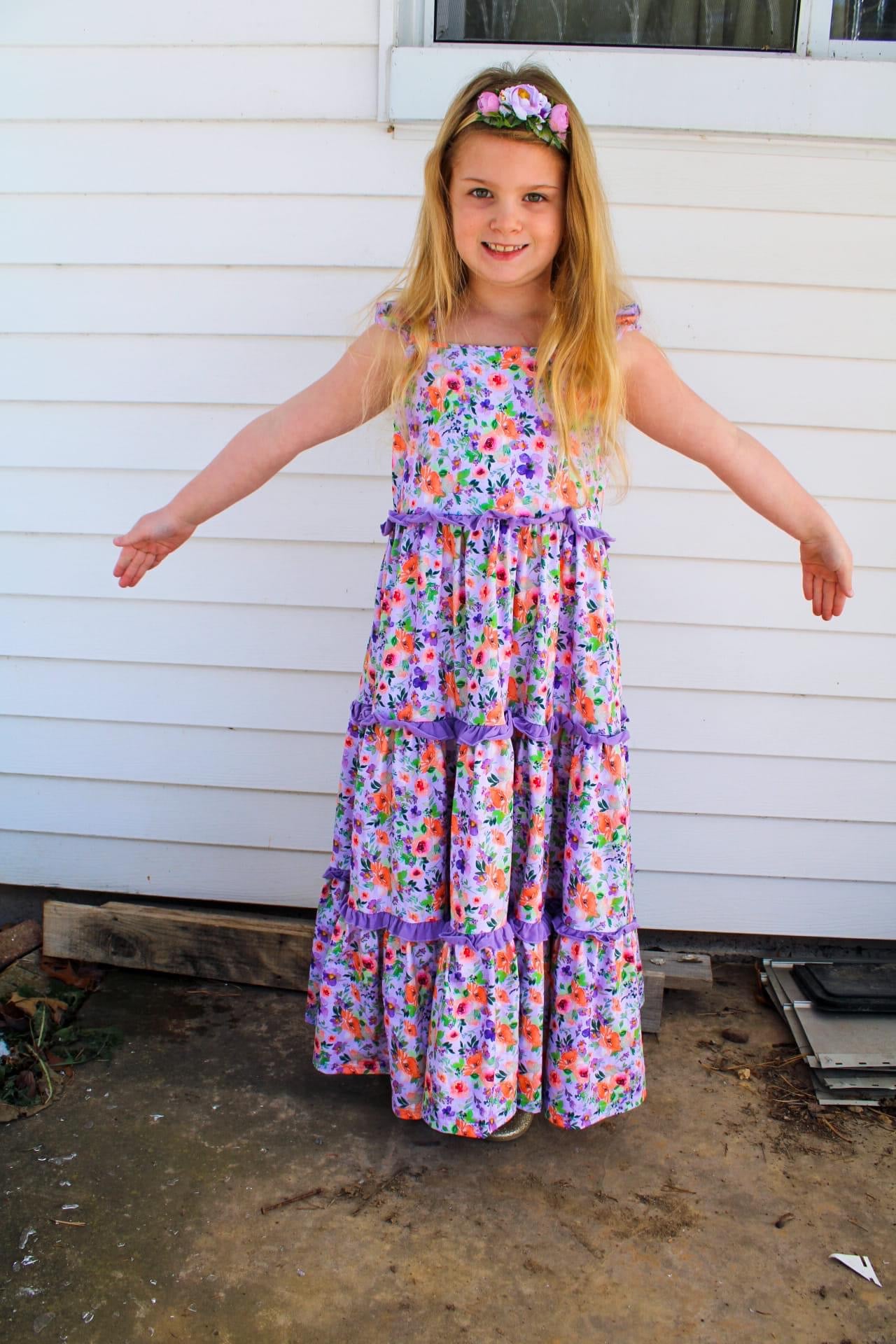 Flowers in Bloom Maxi Dress
