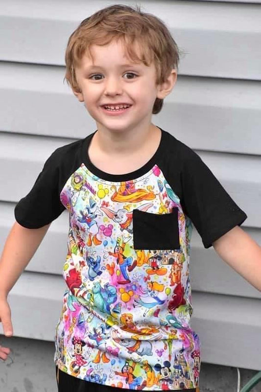 Magic Castle Pocket Raglan