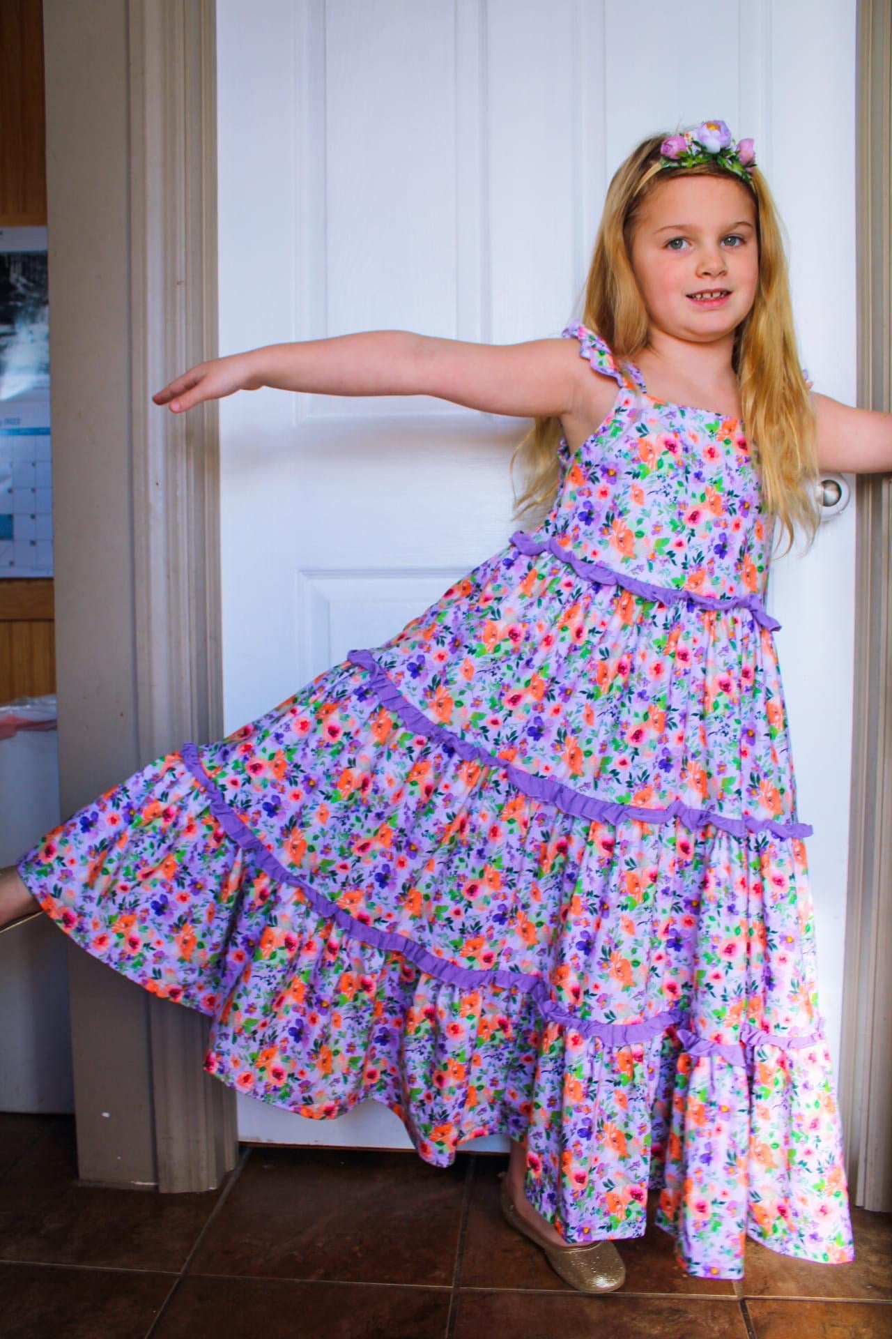 Flowers in Bloom Maxi Dress