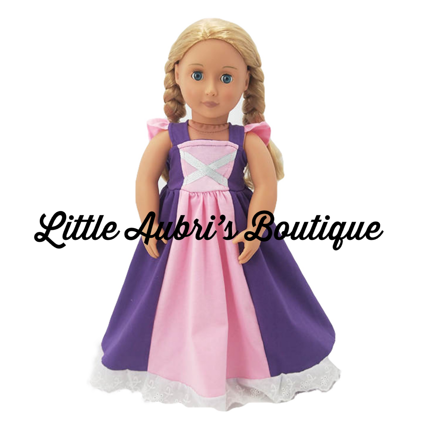 Tower Princess 18 in. Doll Dress