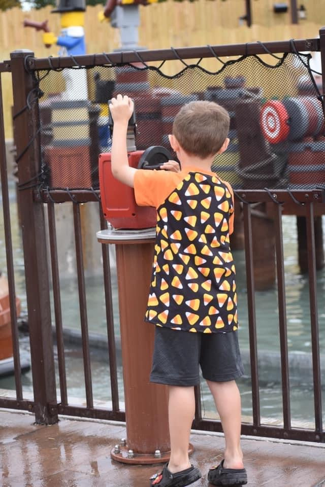 Candy Corn Pocket Raglan