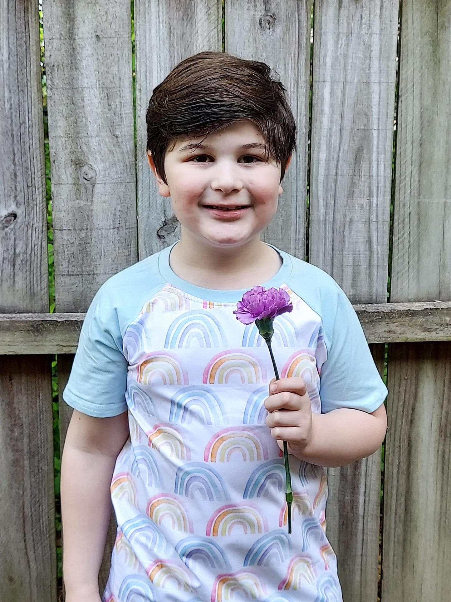 Pastel Rainbows Raglan