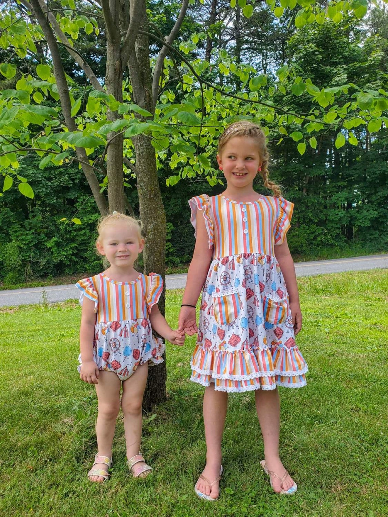 Carnival Rides Lace Dress