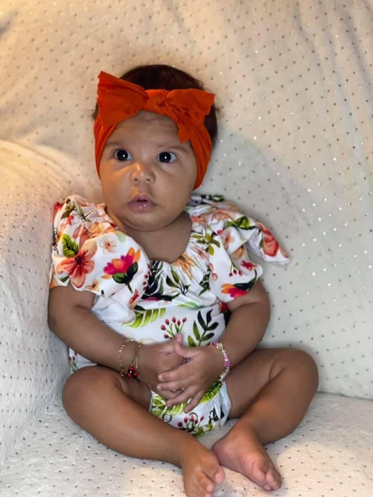 Island Babe Flutter Sleeve Leotard